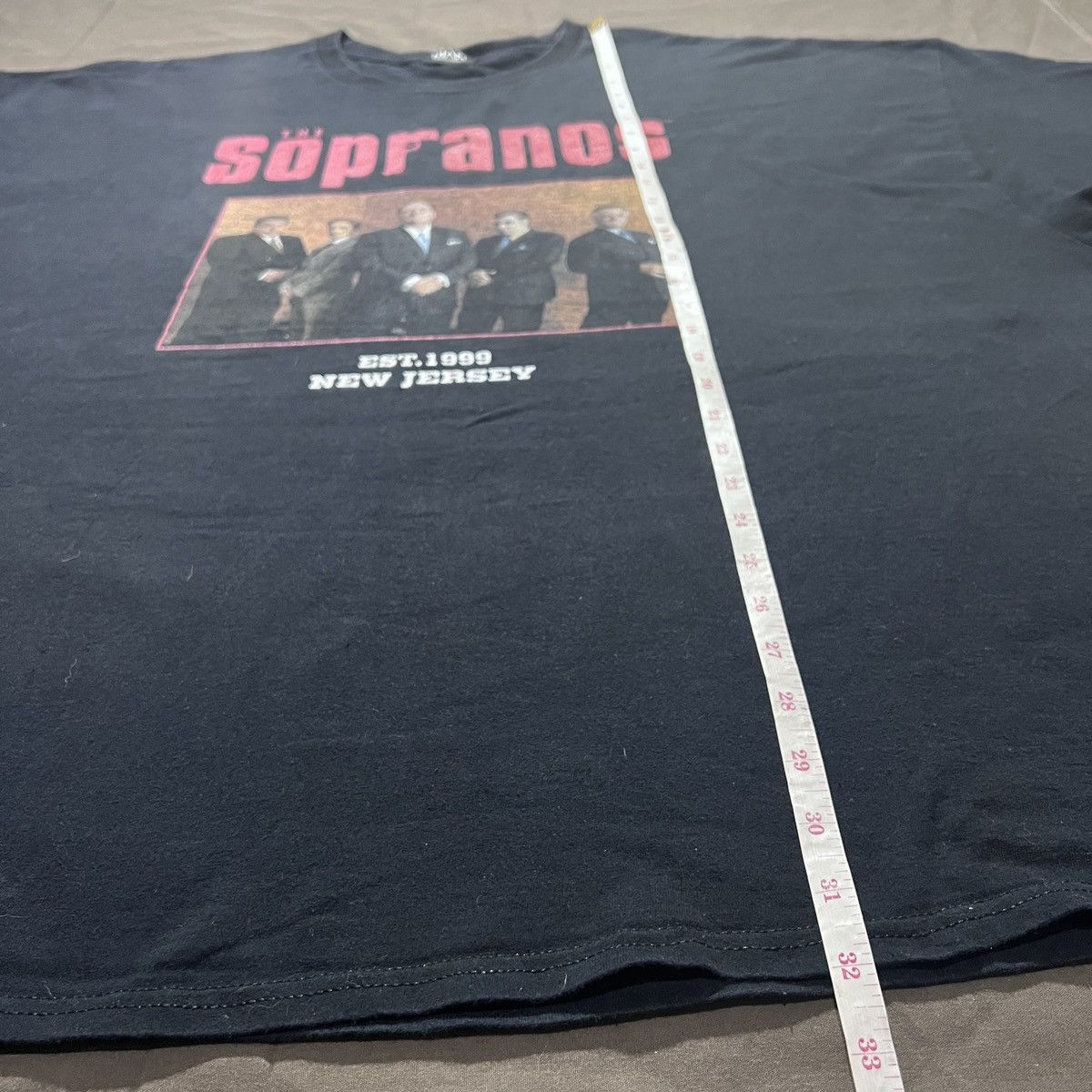 Other Vintage Y2K Sopranos Promo Movie Tee 5XL Oversized Size US XXL / EU 58 / 5 - 8 Thumbnail