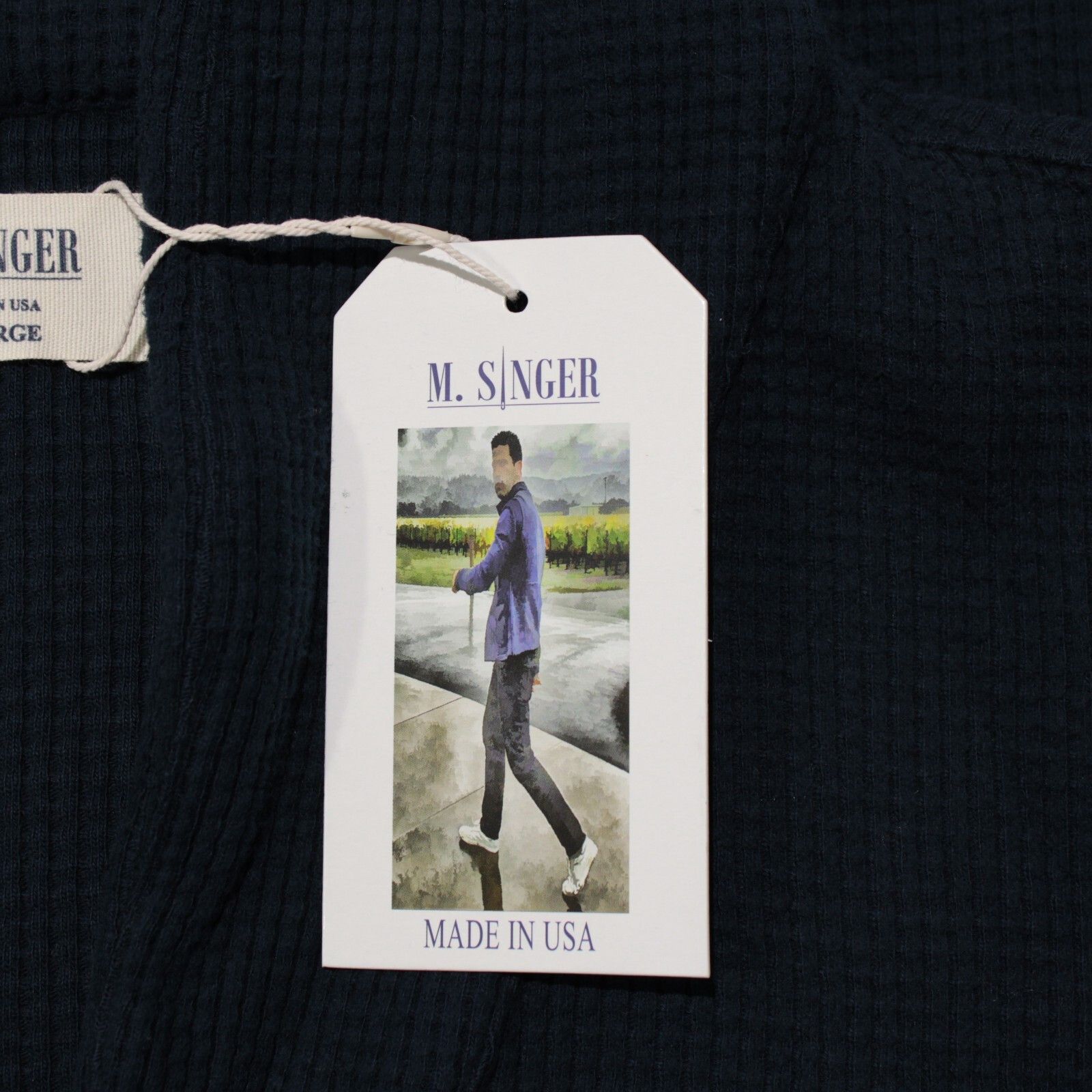 Other M. Singer Sweater Size US XL in Blue Size US XL / EU 56 / 4 - 2 Thumbnail