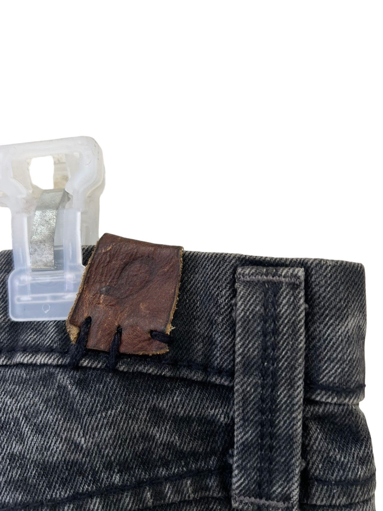 MATiAS MATIAS Los Angeles Fade Black Waxed Denim Selvedge Jeans Size US 32 / EU 48 - 20 Thumbnail