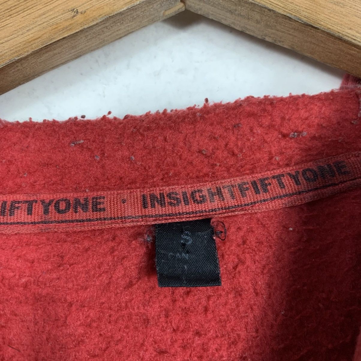Japanese Brand Vintage Insight Fifty One Big Print Hoodie Size US S / EU 44-46 / 1 - 15 Thumbnail