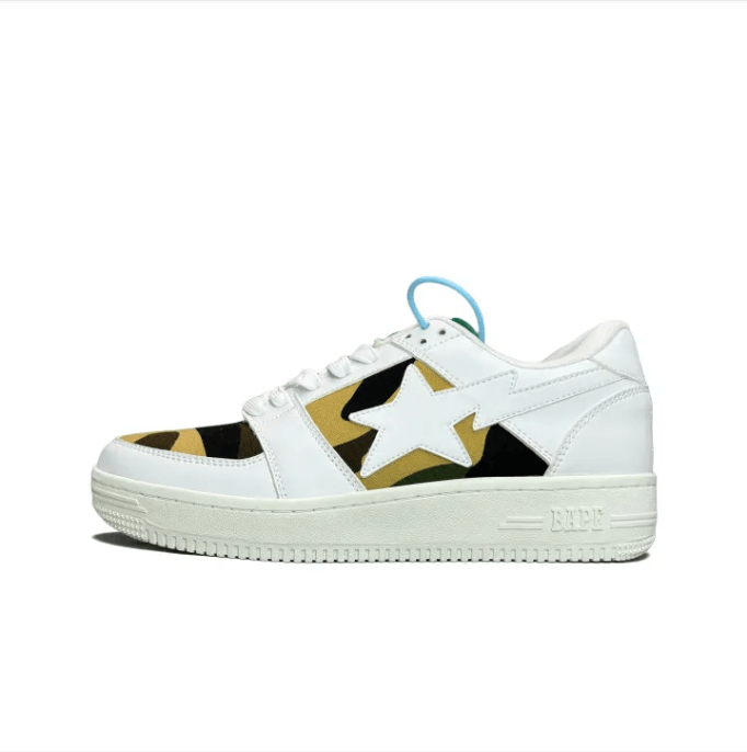 Bape Casual low cut sports shoes Size US 9.5 / EU 42-43 - 3 Thumbnail