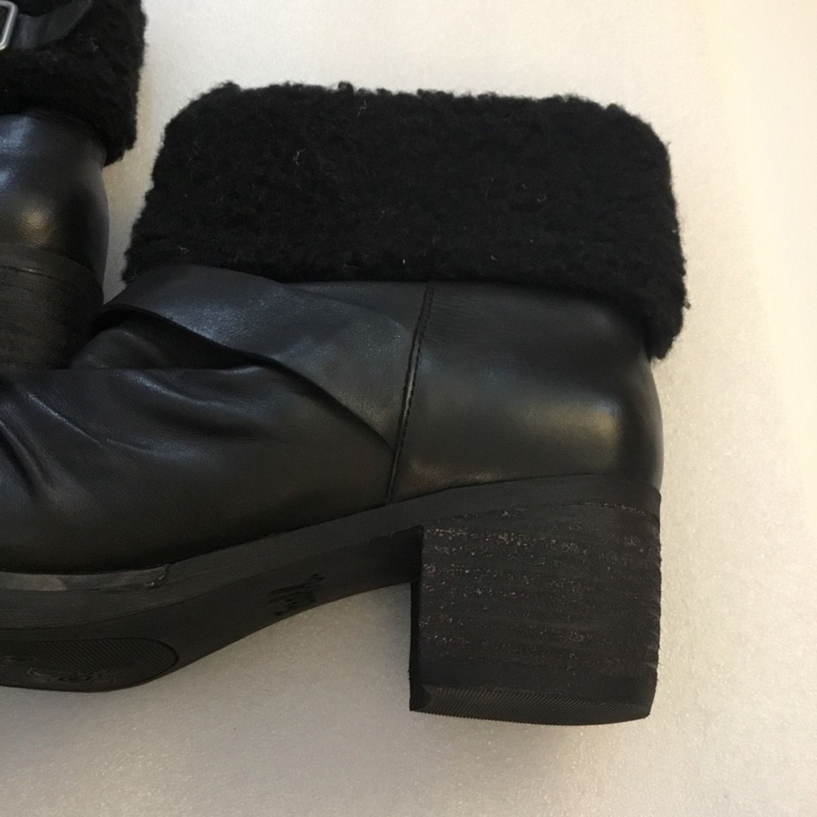 Other Tara M. Black Fur Booties Size US 7 / EU 40 - 9 Thumbnail
