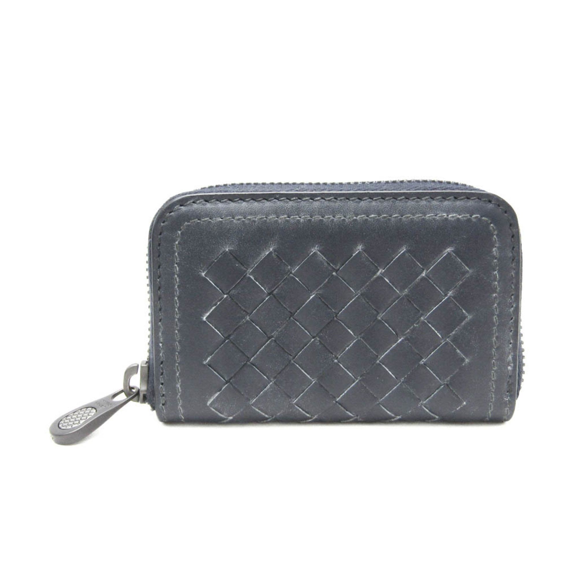 Bottega Veneta Navy Leather Wallet (Pre-Owned) Size ONE SIZE - 1 Thumbnail
