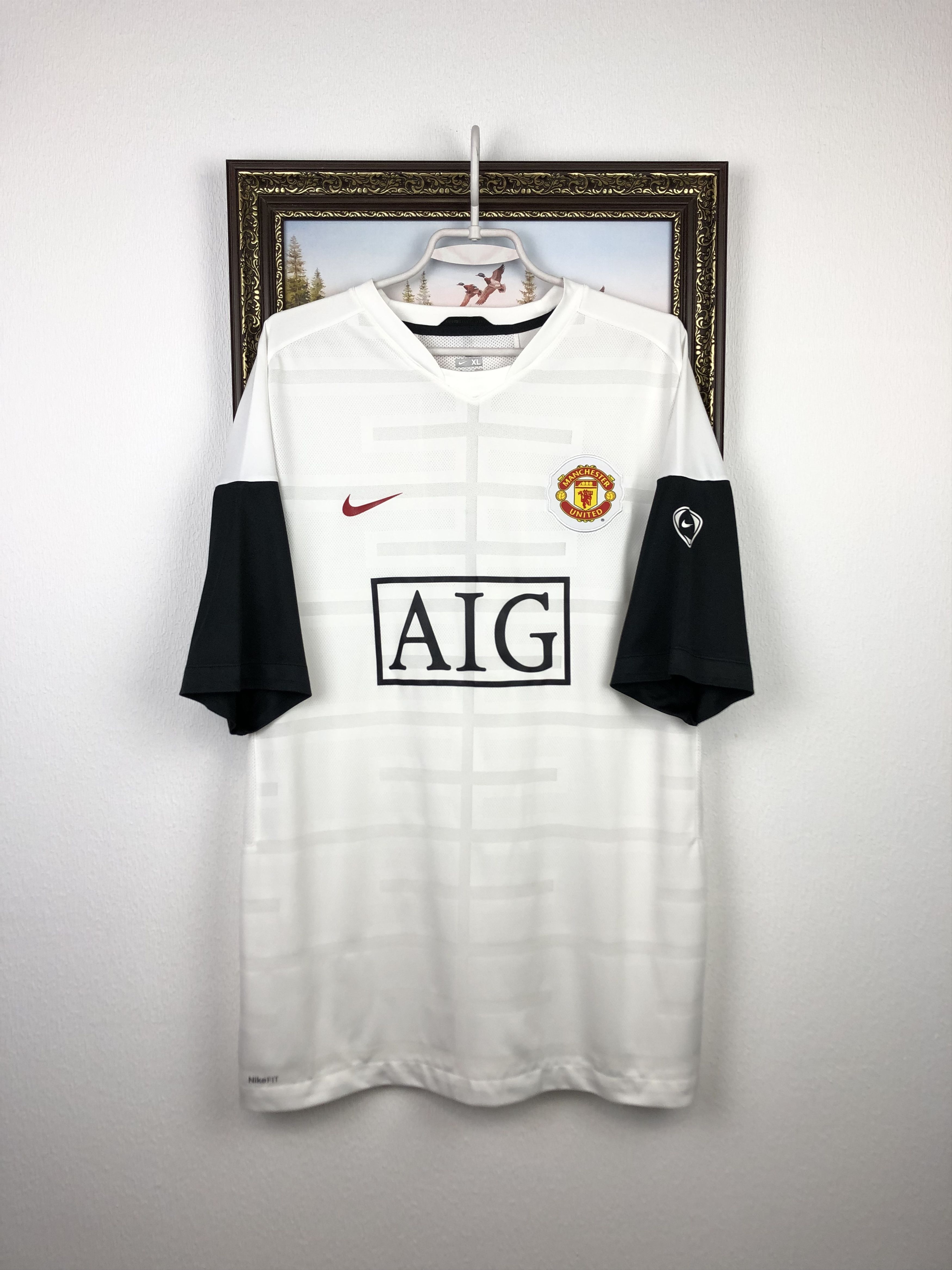 Nike Vintage Manchester United Football Shirt Jersey Tee Hype Size US XL / EU 56 / 4 - 1 Thumbnail