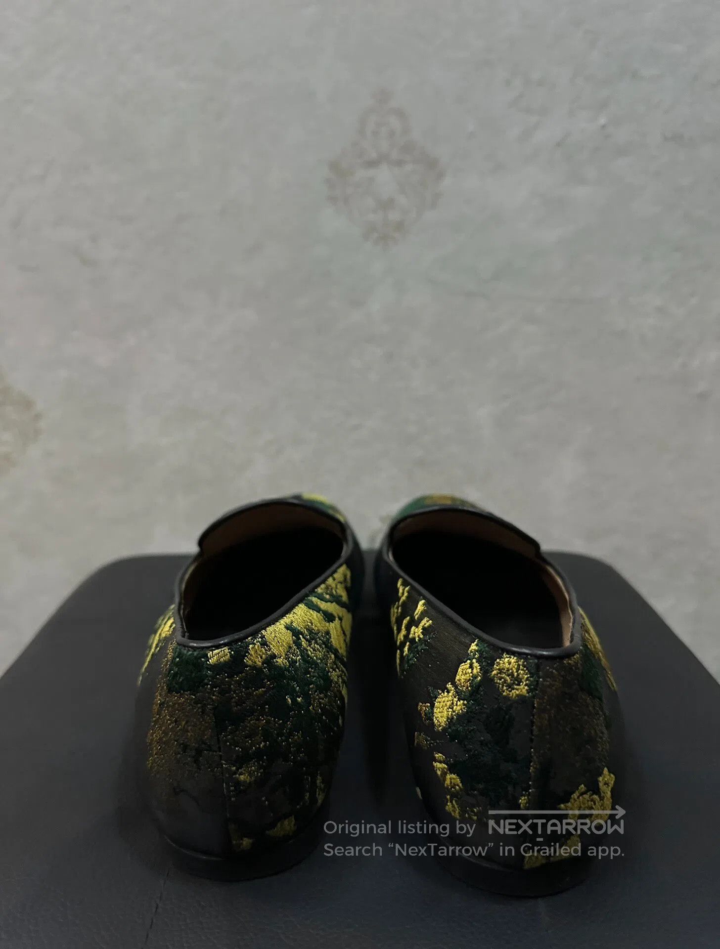 Dries Van Noten DRIES VAN NOTEN Tattooed satin loafers| Size US 7.5 / IT 37.5 - 4 Thumbnail