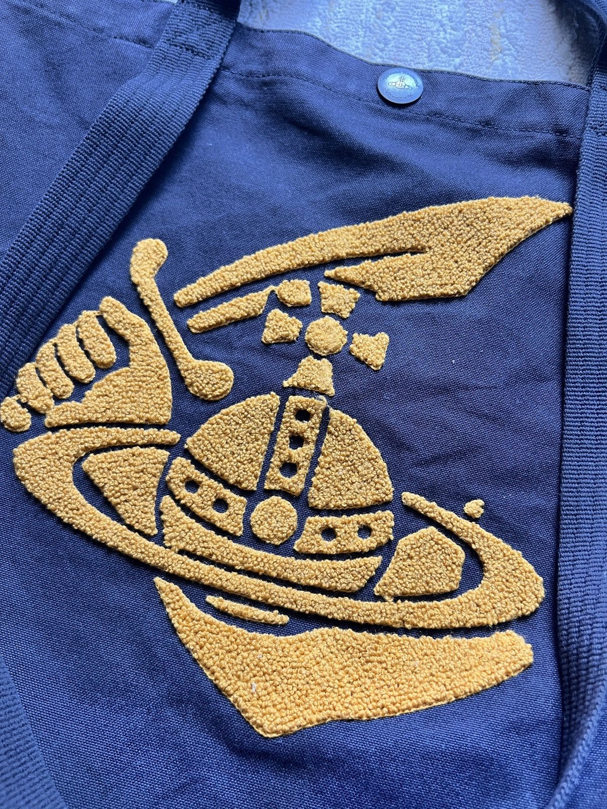 Vivienne Westwood Vivienne Westwood Anglomania Embroidery Logo Canvas Bag Size ONE SIZE - 9 Thumbnail