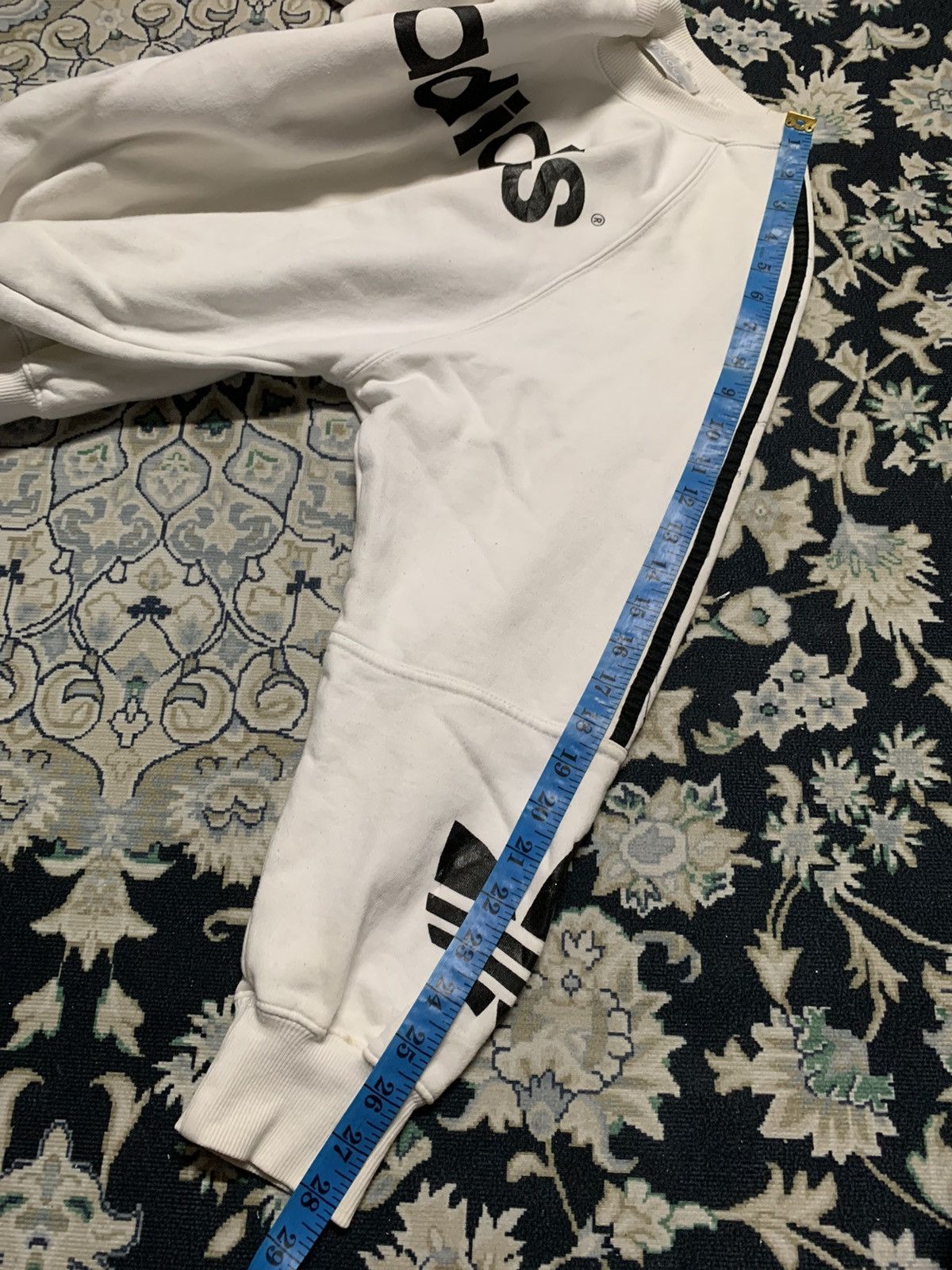Adidas × Vintage VINTAGE ADIDAS SWEATSHIRT BIG LOGO 90s Size US M / EU 48-50 / 2 - 8 Thumbnail