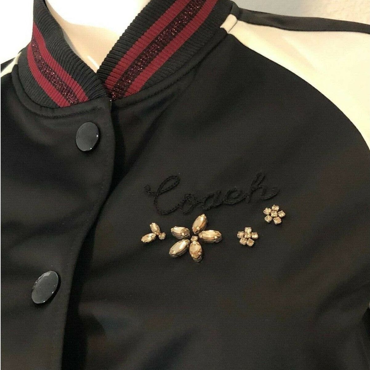 Coach Coach Reversible Tossed Peony Print Souvenir Jacket XS Size US XS / EU 42 / 0 - 3 Thumbnail