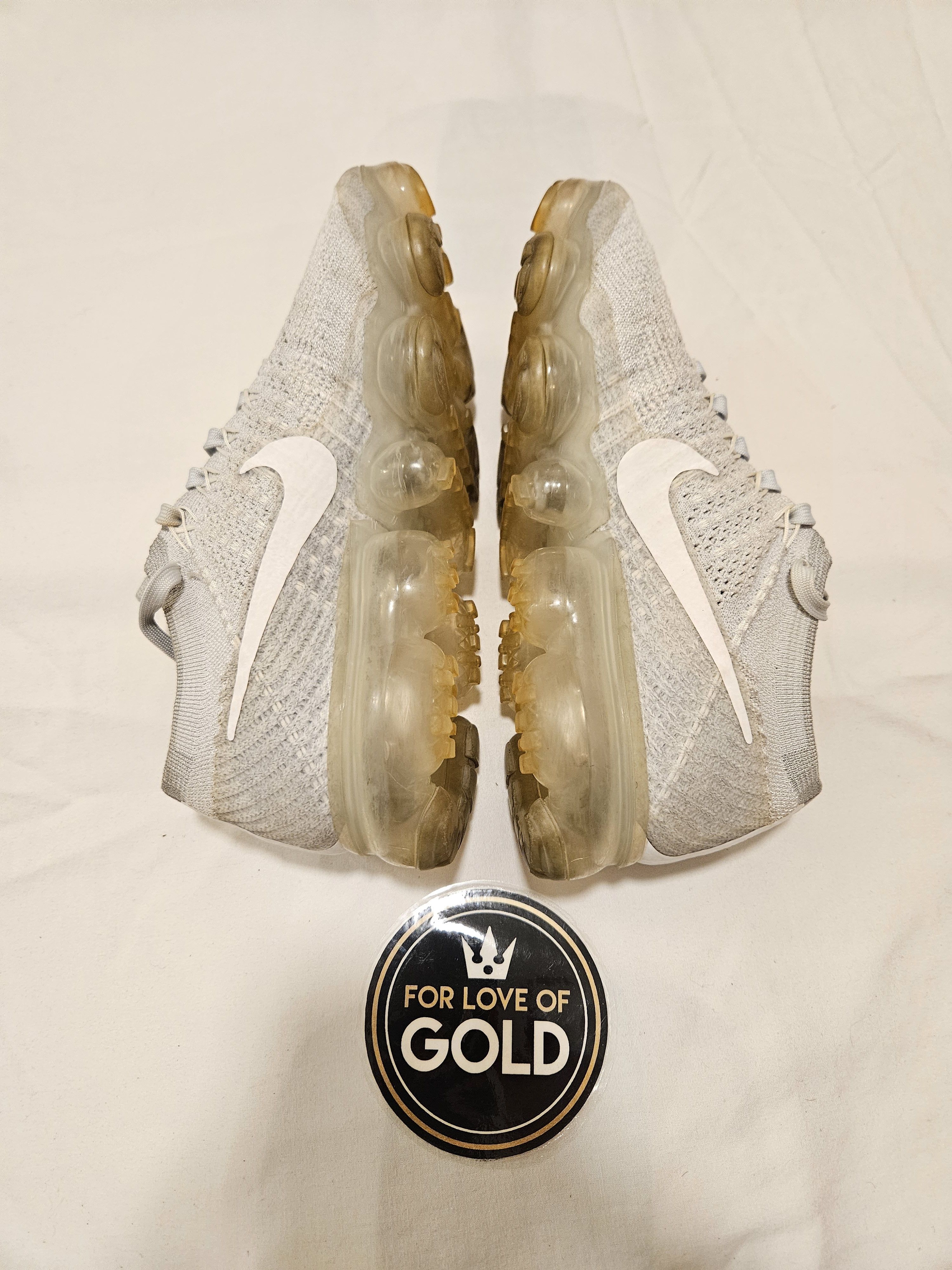 Nike 2017 Nike Air VaporMax Pure Platinum shoes Size US 6 / IT 36 - 5 Thumbnail