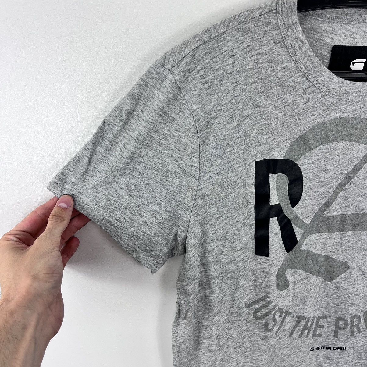 G-Star G-Star Raw T-Shirt Big Logo Grey Size M Size US M / EU 48-50 / 2 - 2 Thumbnail