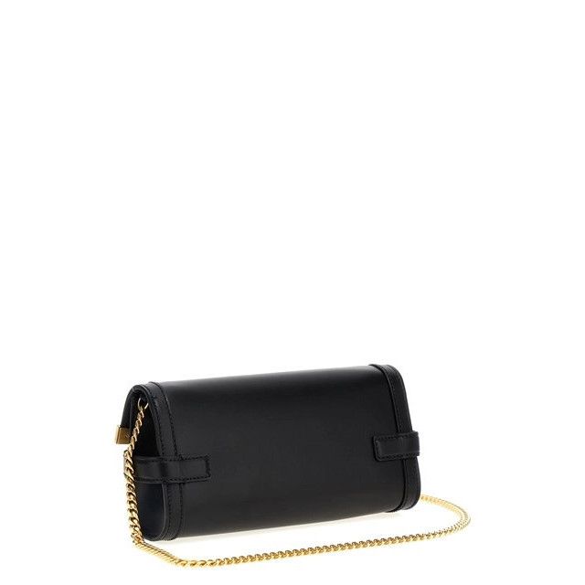 Balmain BALMAIN B-Buzz 23 Black Leather Shoulder Bag New & Authentic Size ONE SIZE - 2 Thumbnail