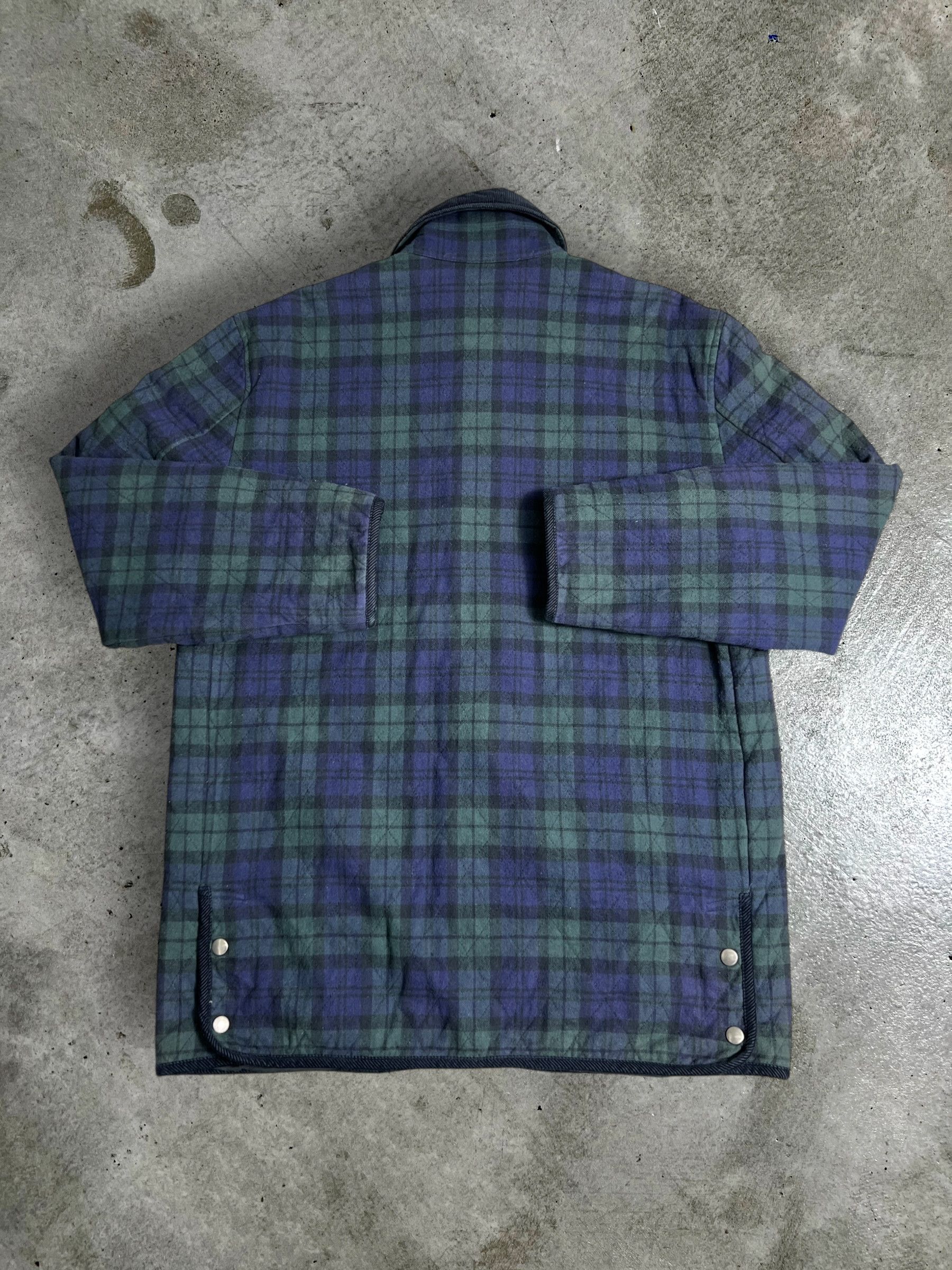 Brooks Brothers Brook Brothers Plaid Quilted Chore Jacket (M) JKA400 Size US M / EU 48-50 / 2 - 11 Thumbnail