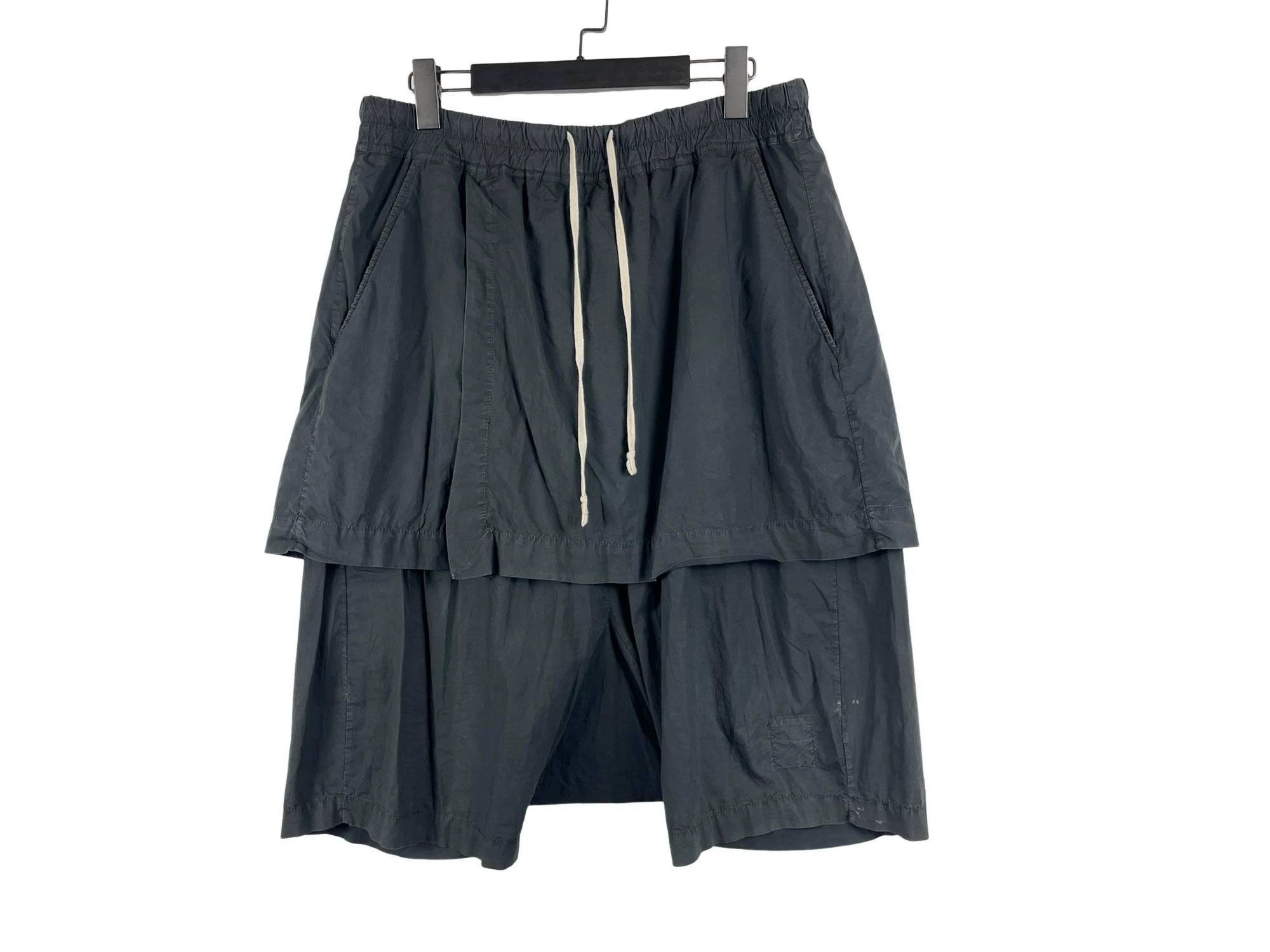 Rick Owens Rick Owens DRKSHDW Tie-Detail Skirt-Pants M Size US 32 / EU 48 - 1 Thumbnail