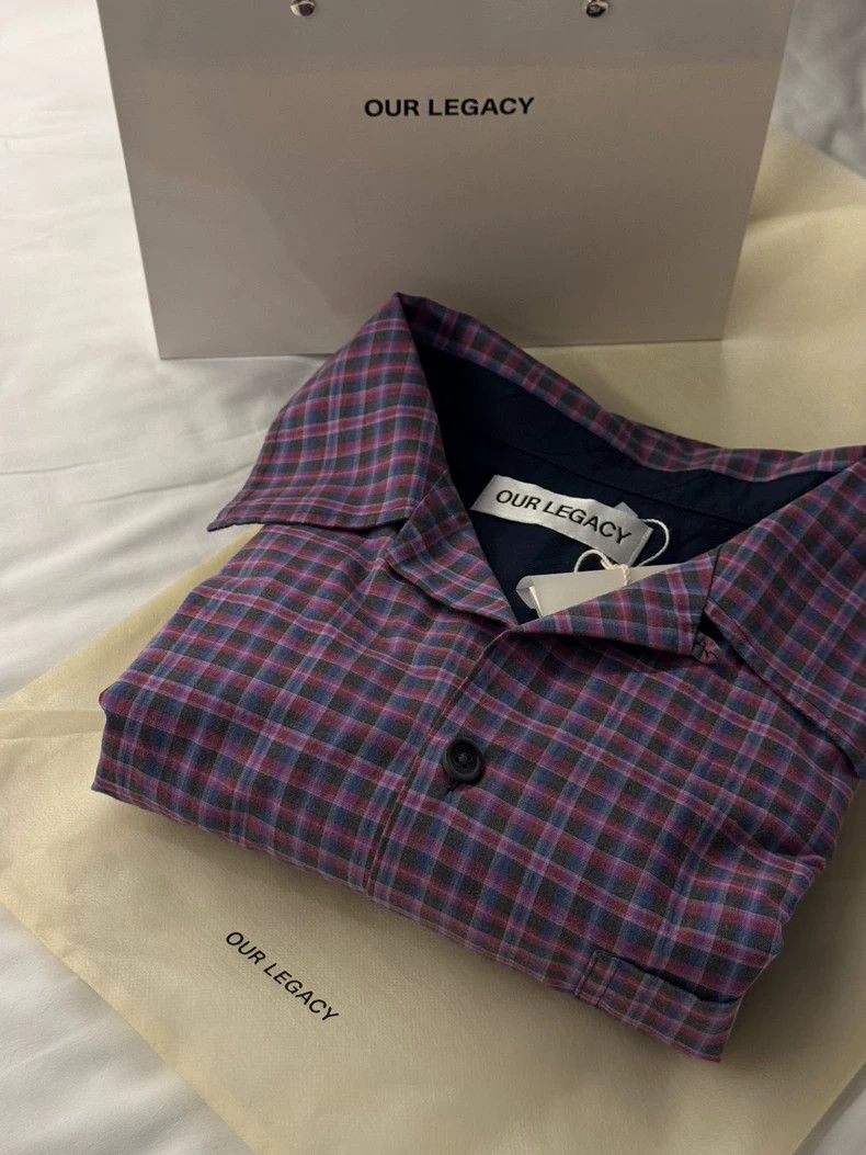 Our Legacy Our Legacy size50 Plaid shirts Size US M / EU 48-50 / 2 - 1 Thumbnail