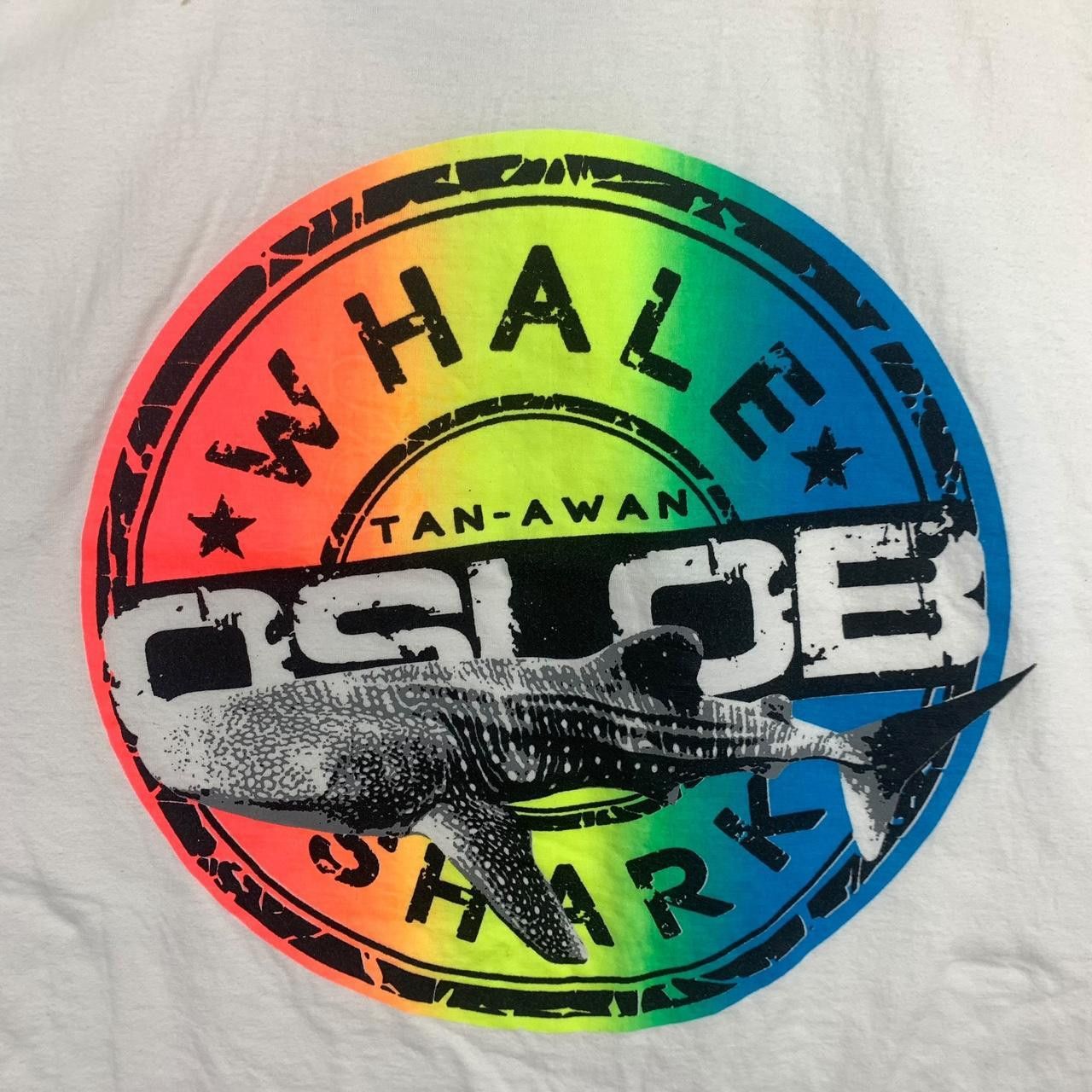 Vintage Vintage OSLOB TAN AWAN Whale Shark The Philippines Tee Size US M / EU 48-50 / 2 - 5 Thumbnail