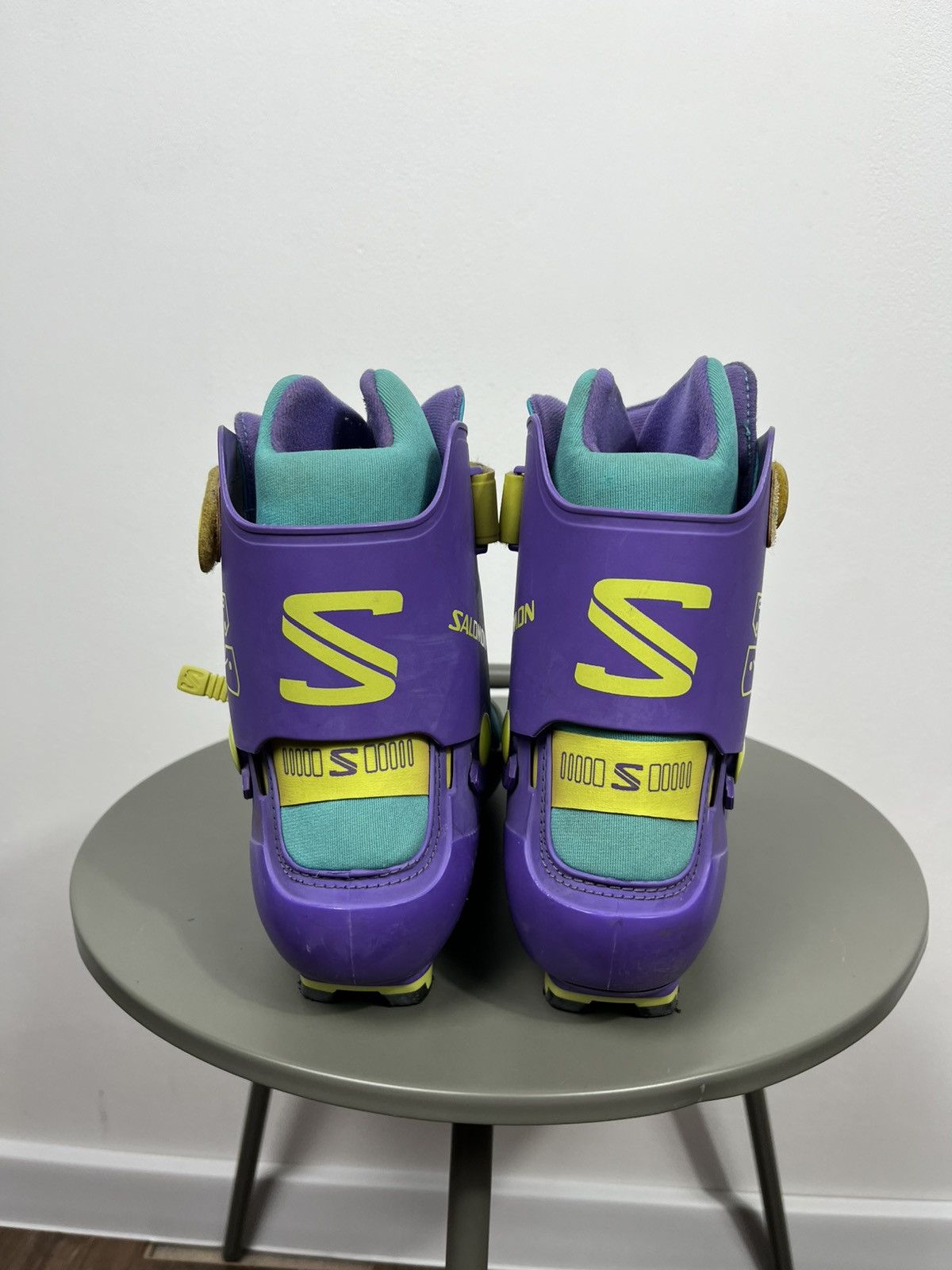 Salomon Vintage Salomon SNS Ski Boots 9 US 42 EU France Size US 9 / EU 42 - 5 Thumbnail