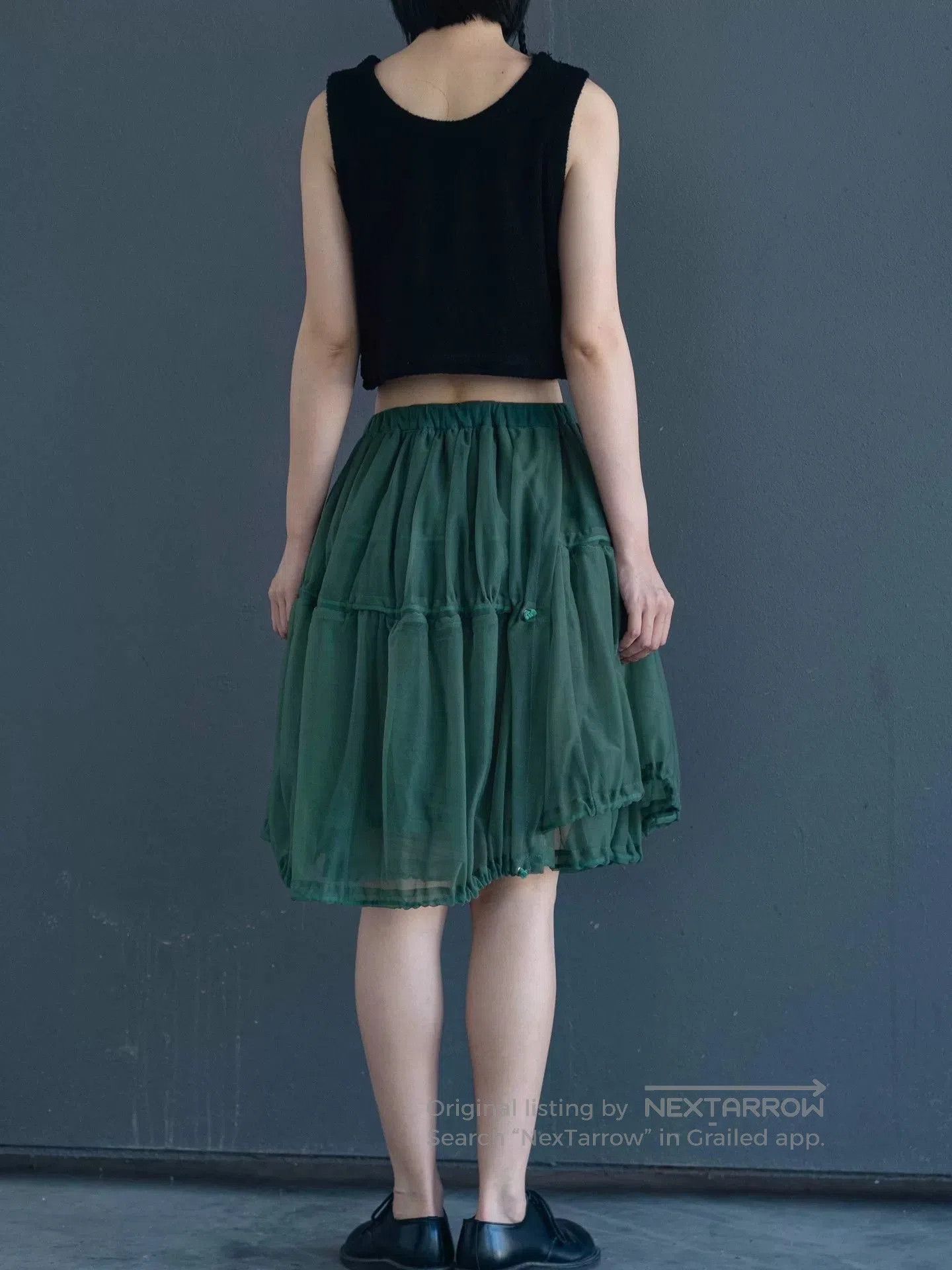 Comme des Garcons COMME des GARCONS 1999AW Mesh Skirt. Size US 28 / EU 44 - 4 Thumbnail