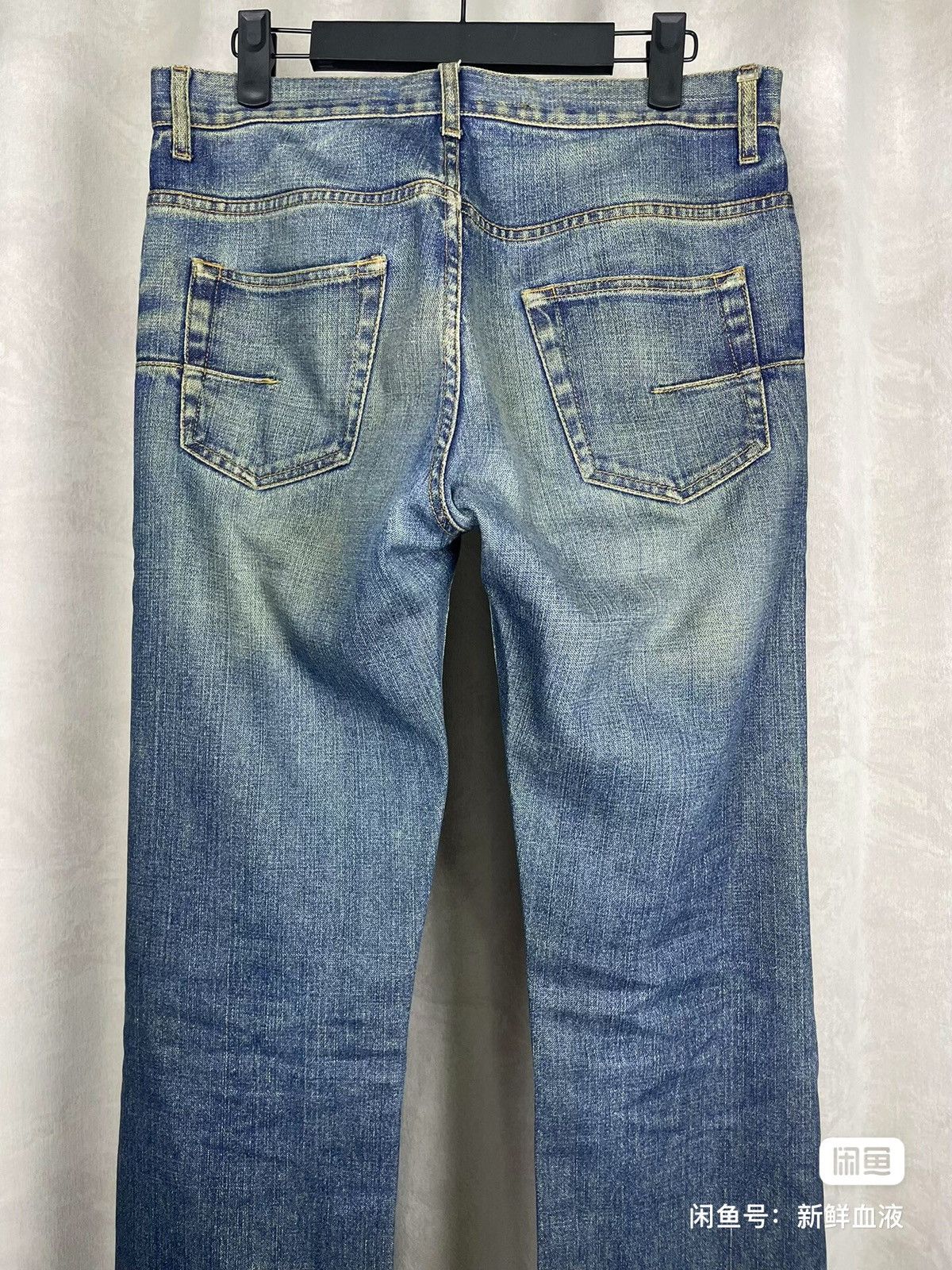 Dior Dior homme aw2004 distressed denim jeans Size US 28 / EU 44 - 4 Thumbnail