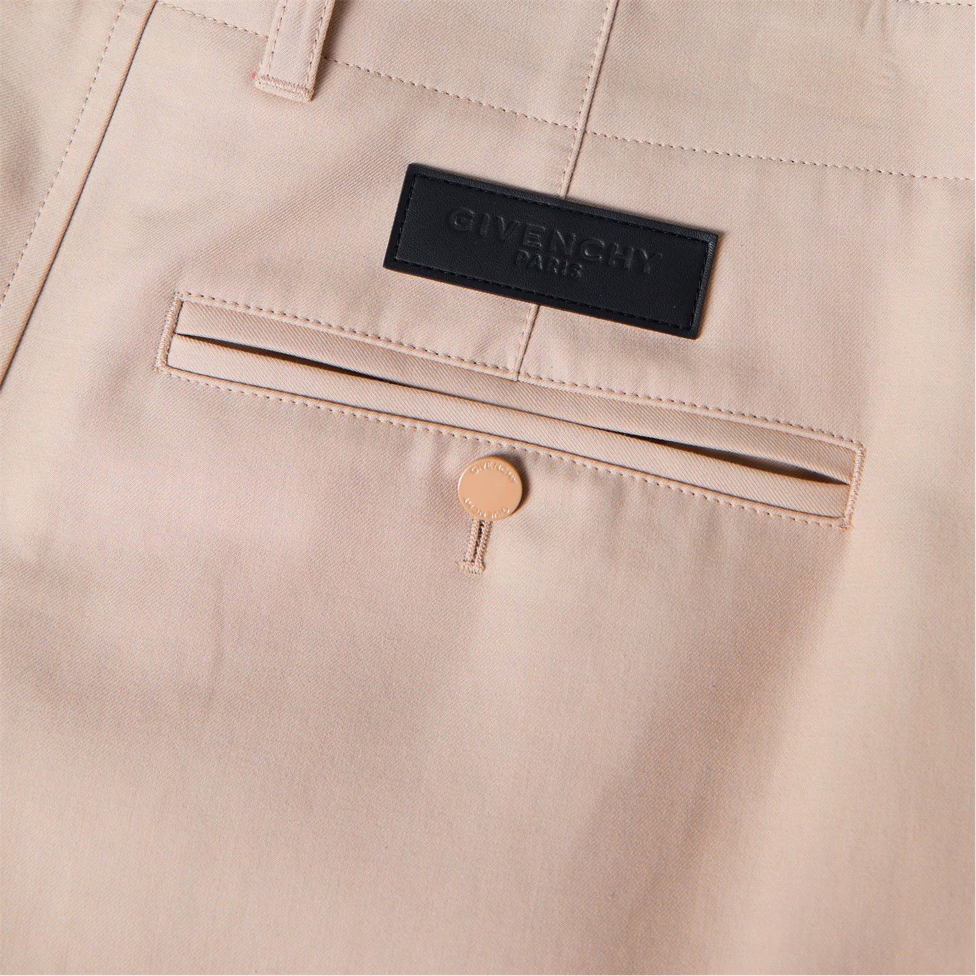 Givenchy o1g2r1mq0426 Logo Workwear Cargo Trousers in Beige Size US 30 / EU 46 - 5 Thumbnail
