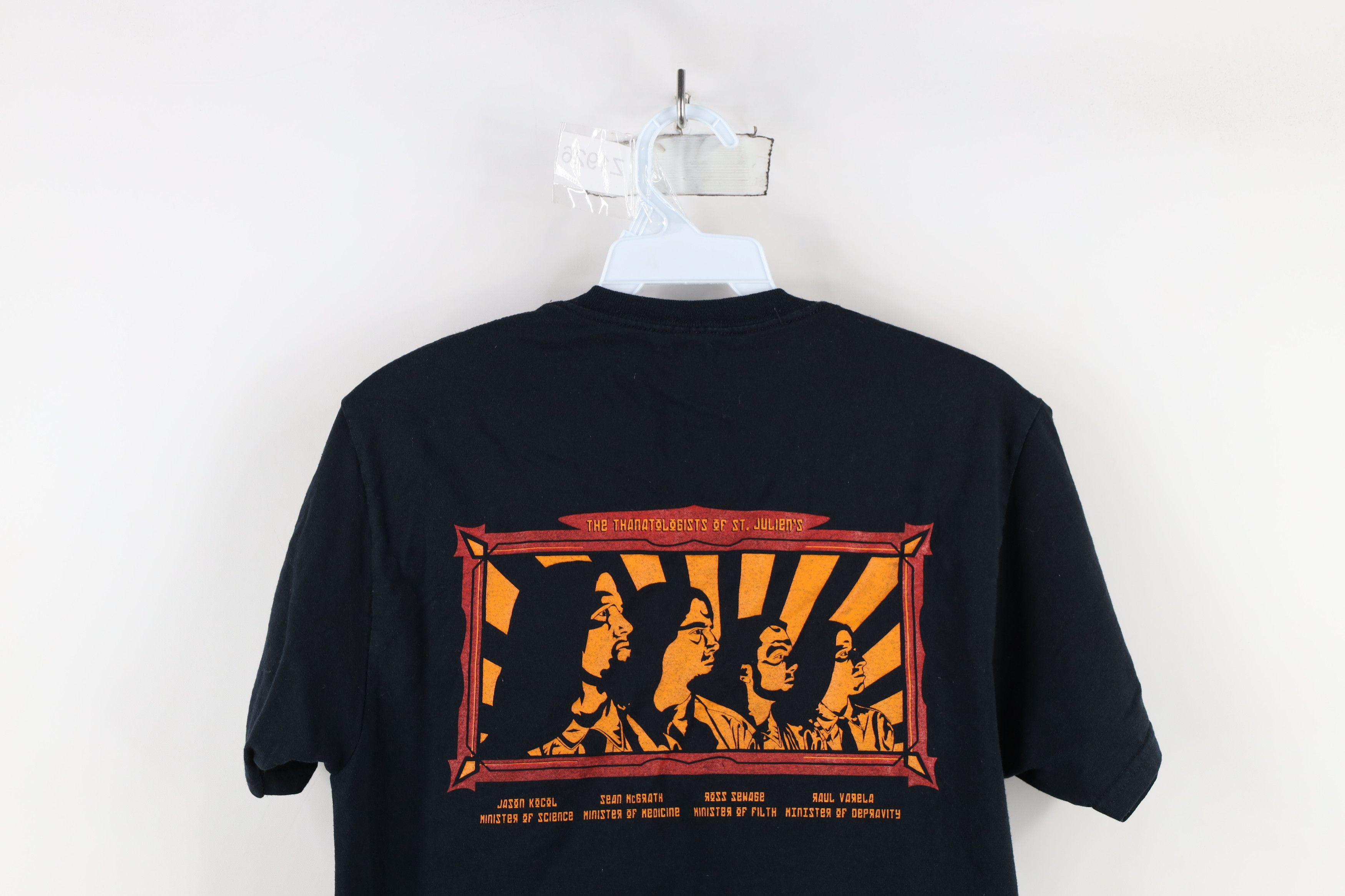 Vintage Vintage Y2K Last Gasp Tour Impaled Band T-Shirt Black Metal Size US S / EU 44-46 / 1 - 10 Thumbnail