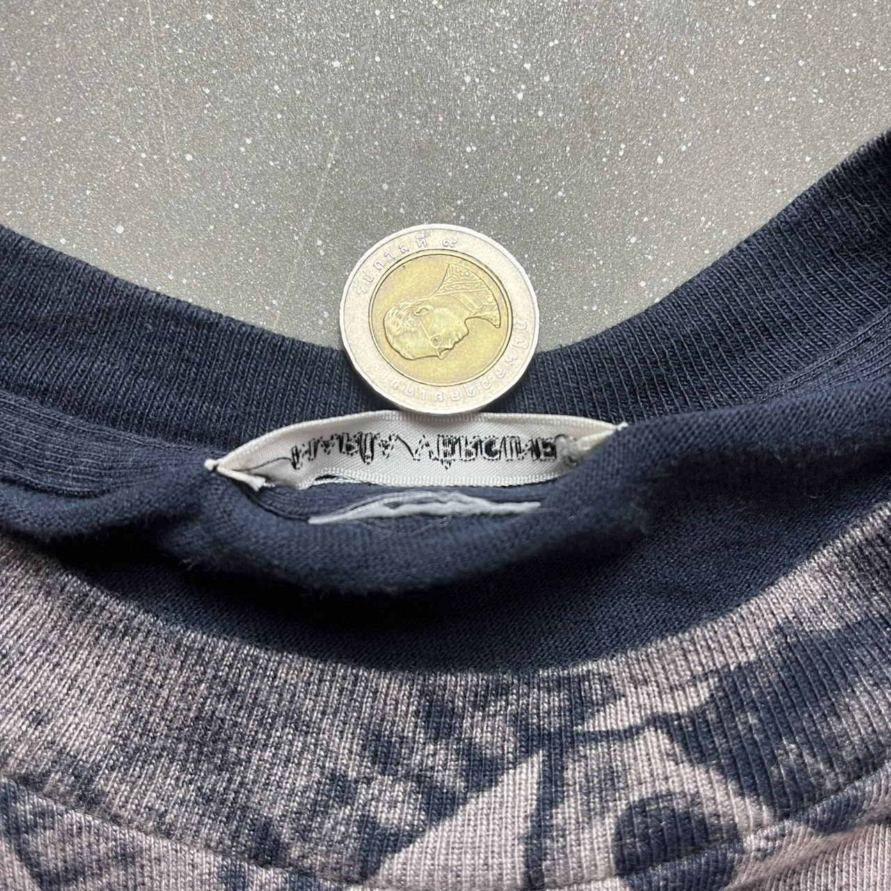 Hysteric Glamour × If Six Was Nine × Le Grande Bleu (L.G.B.) Vintage Demim Print T-shirt Size US M / EU 48-50 / 2 - 4 Thumbnail