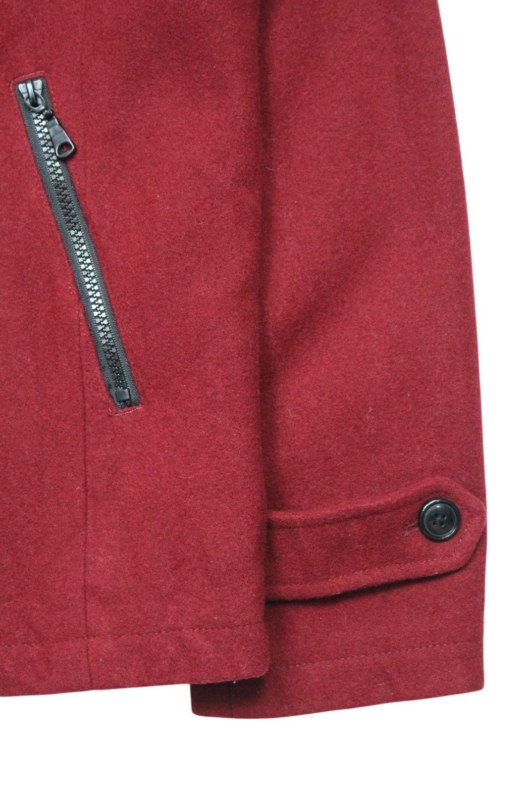 If Six Was Nine 2000S SEMANTIC DESIGN JAPAN DETACHABLE HOODED WOOL JACKET Size US L / EU 52-54 / 3 - 5 Thumbnail