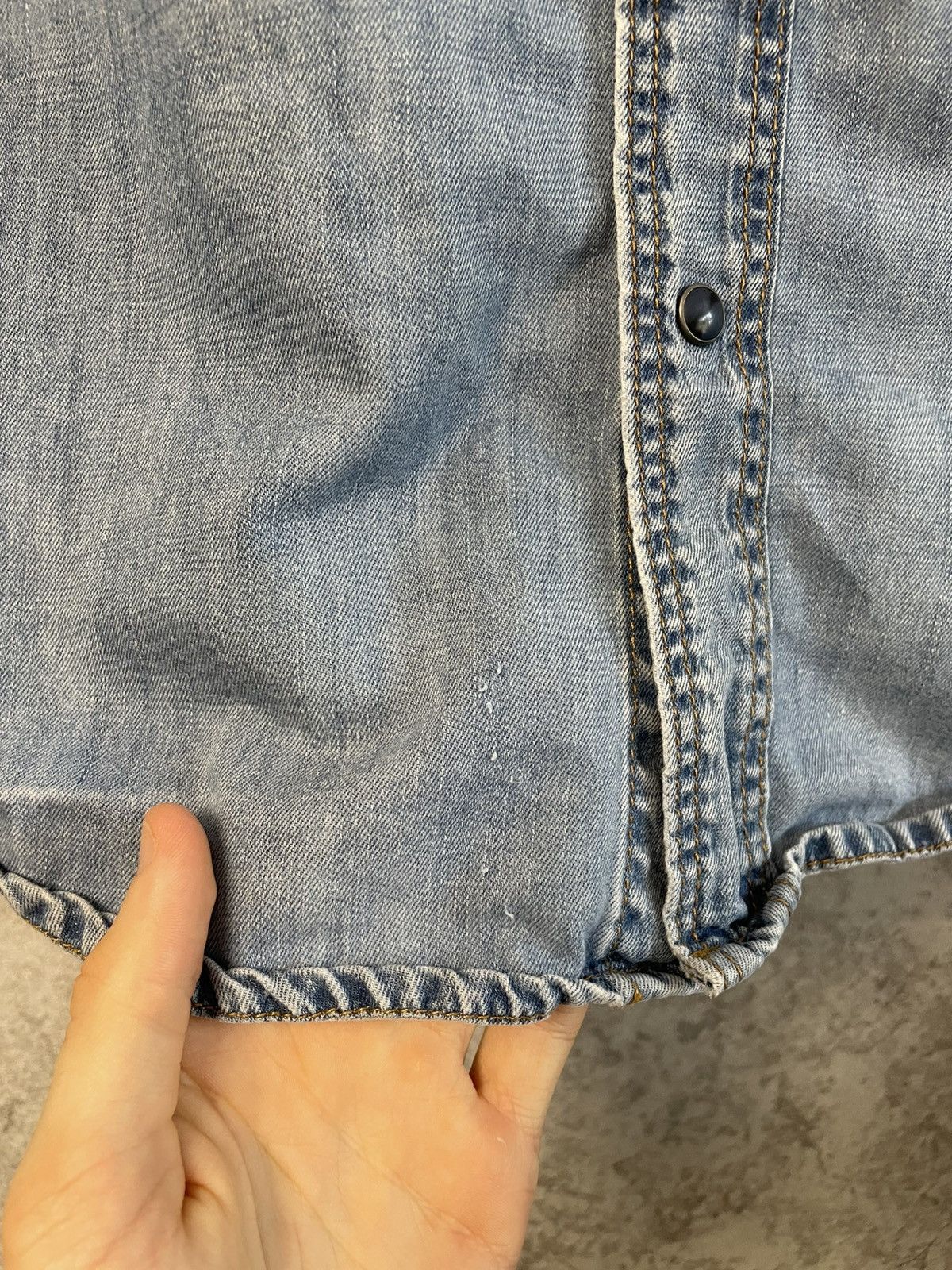 Polo Ralph Lauren Vintage Polo Ralph Lauren Jeans Denim Long Sleeve Shirt Size US S / EU 44-46 / 1 - 6 Thumbnail