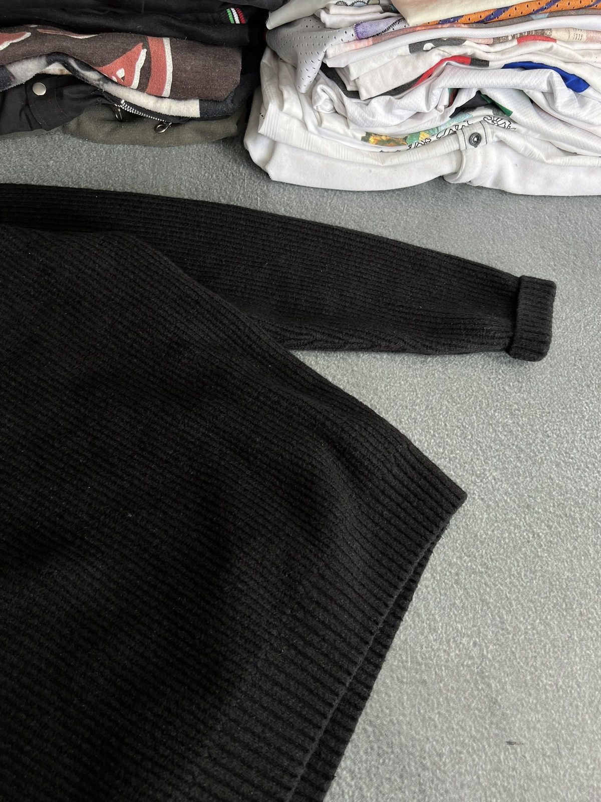 Arket Arket Sweater Mens M Ribbed Black Size US M / EU 48-50 / 2 - 4 Thumbnail