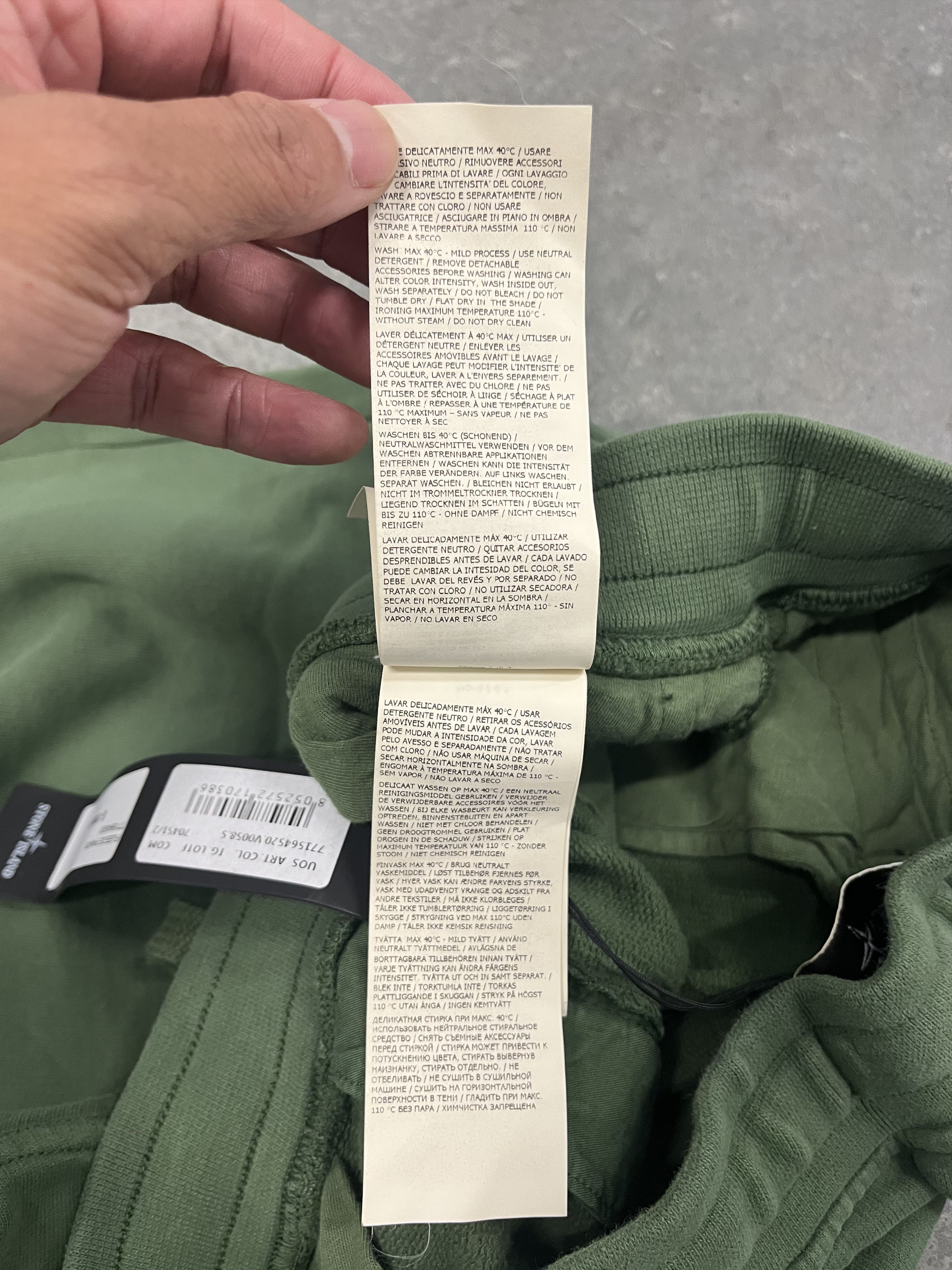 Stone Island Stone island Sweat pants Size S Green Size US 32 / EU 48 - 8 Thumbnail