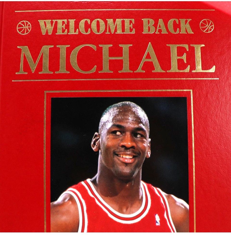 Other Hardcover Book 1995 NBA Jordon Size ONE SIZE - 2 Thumbnail