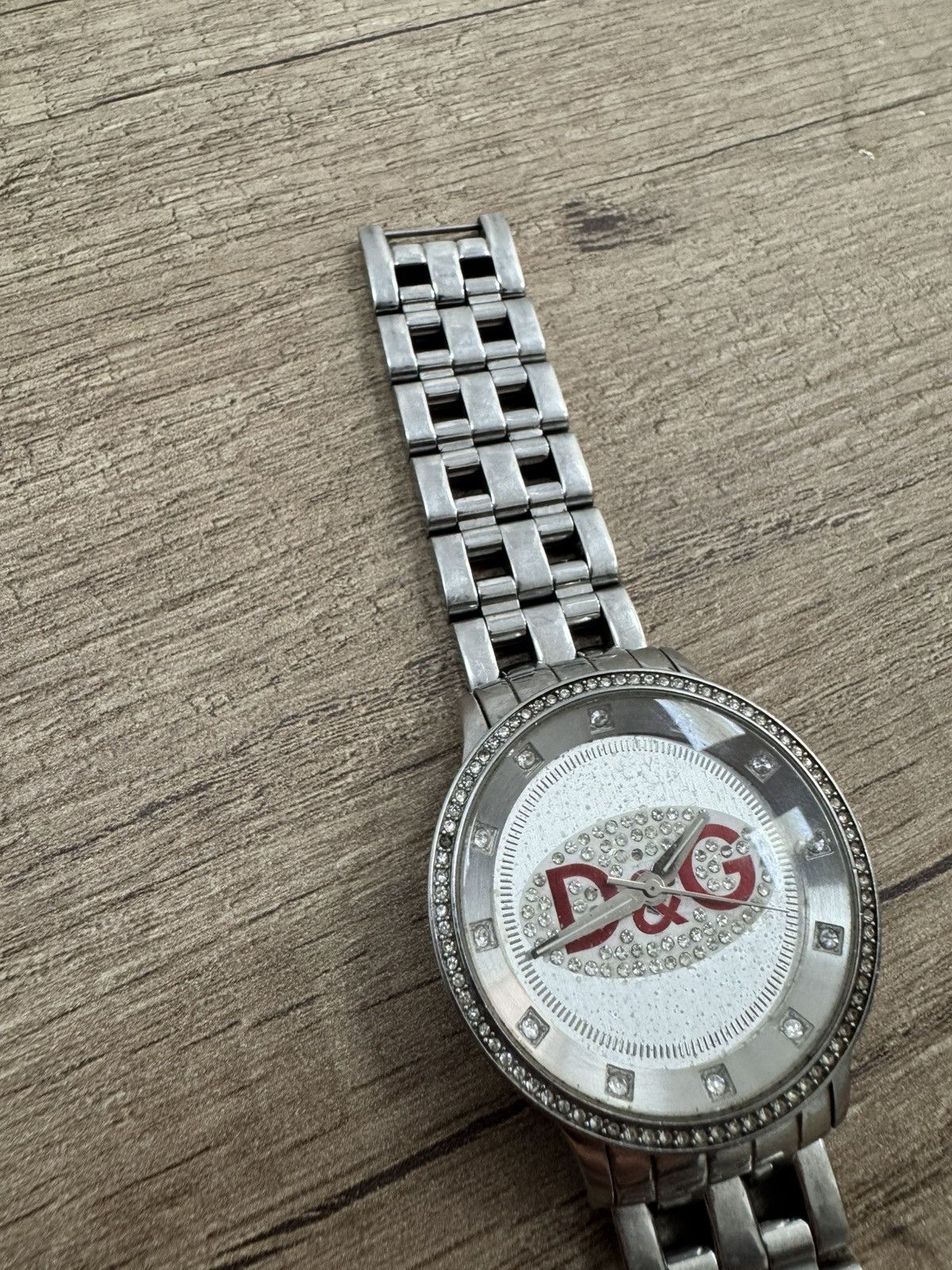 Dolce & Gabbana Rare Metallic Dolce Gabbana strass rhinestones y2k watch Size ONE SIZE - 7 Thumbnail