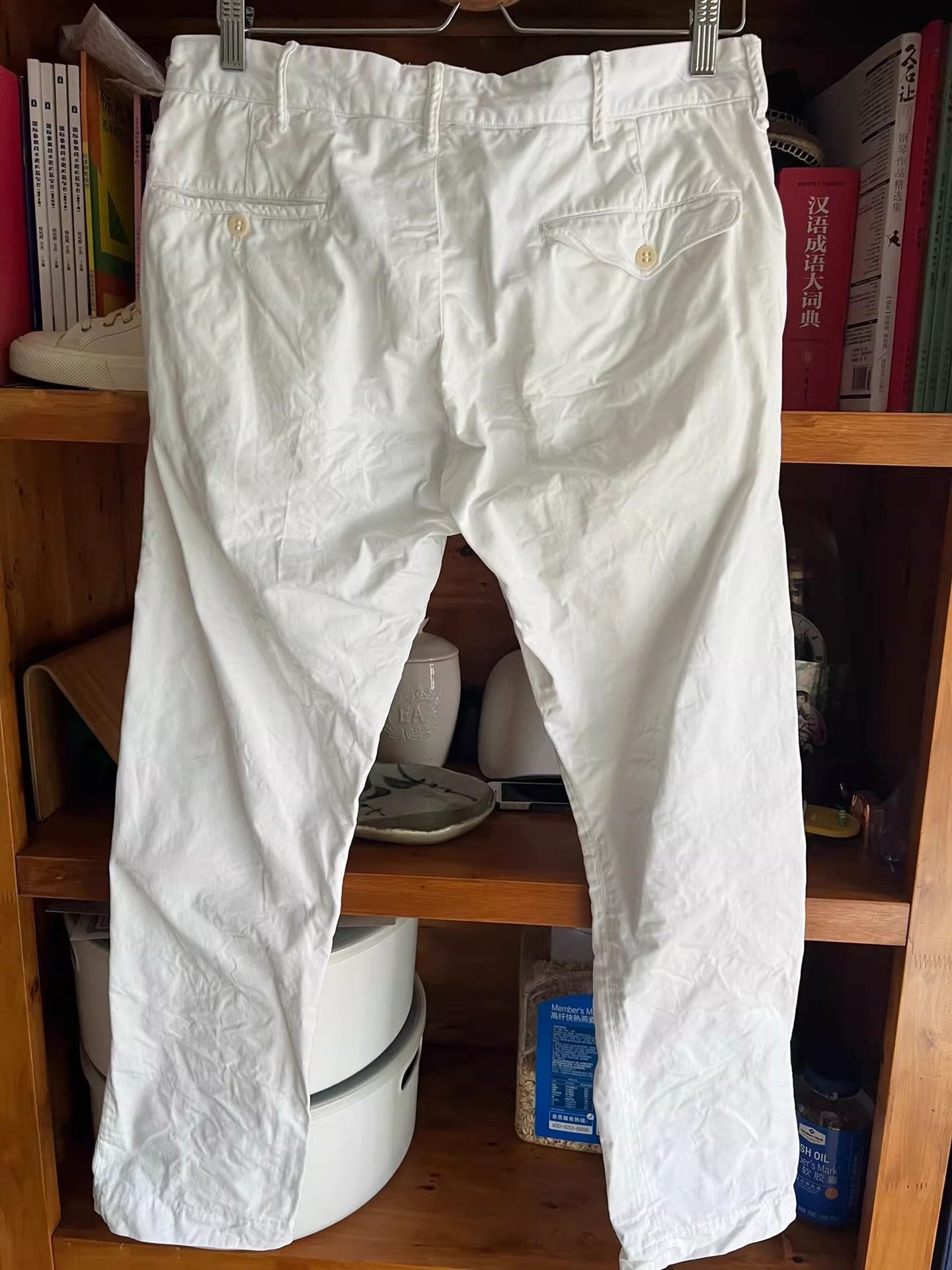 RRL Ralph Lauren RRL Double RL White Officer Pants Size US 32 / EU 48 - 6 Thumbnail