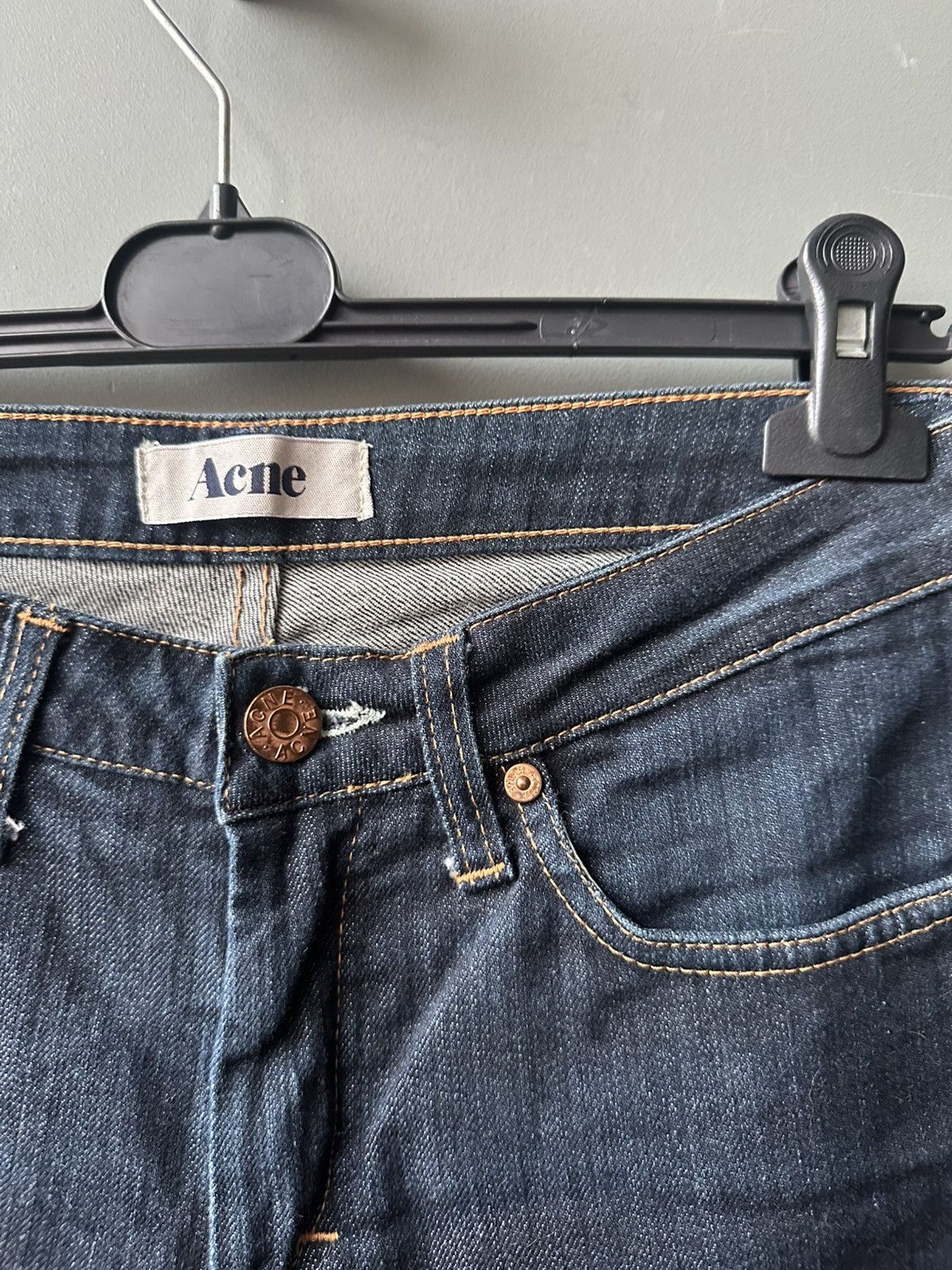 Acne Studios Acne Hep Raw Jeans Size 29/32 Size 29" - 3 Thumbnail