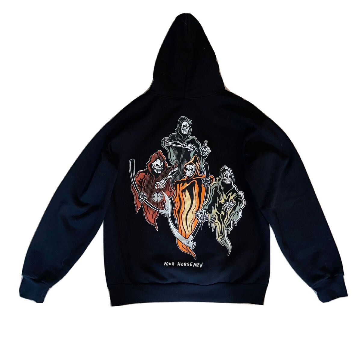 Warren Lotas Warren Lotas Hoodie Grim Reaper Four Horsemen Size US L / EU 52-54 / 3 - 3 Thumbnail