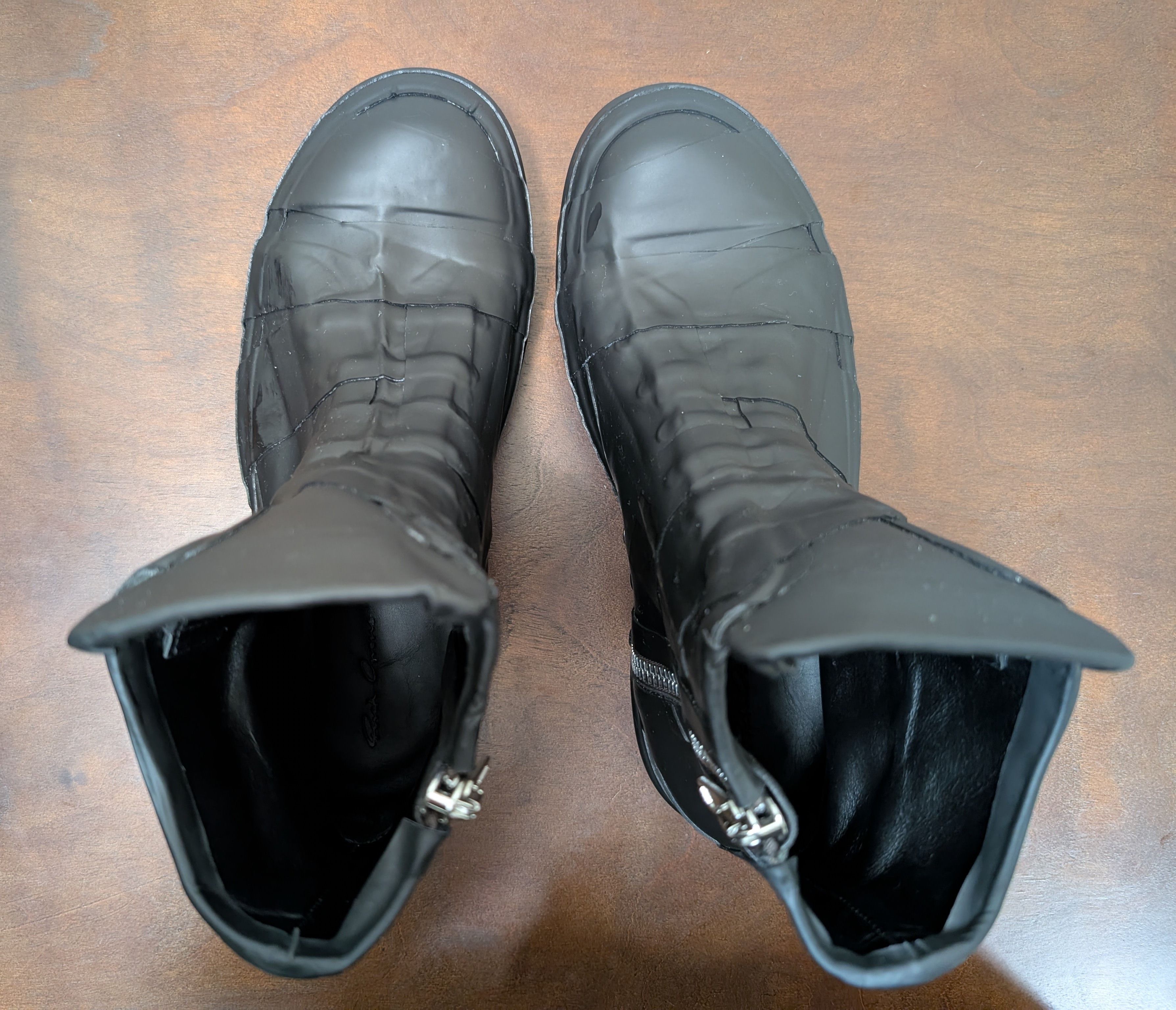 Rick Owens Rick Owens Performa Latex Bondage Sneakers Size US 10 / EU 43 - 3 Thumbnail