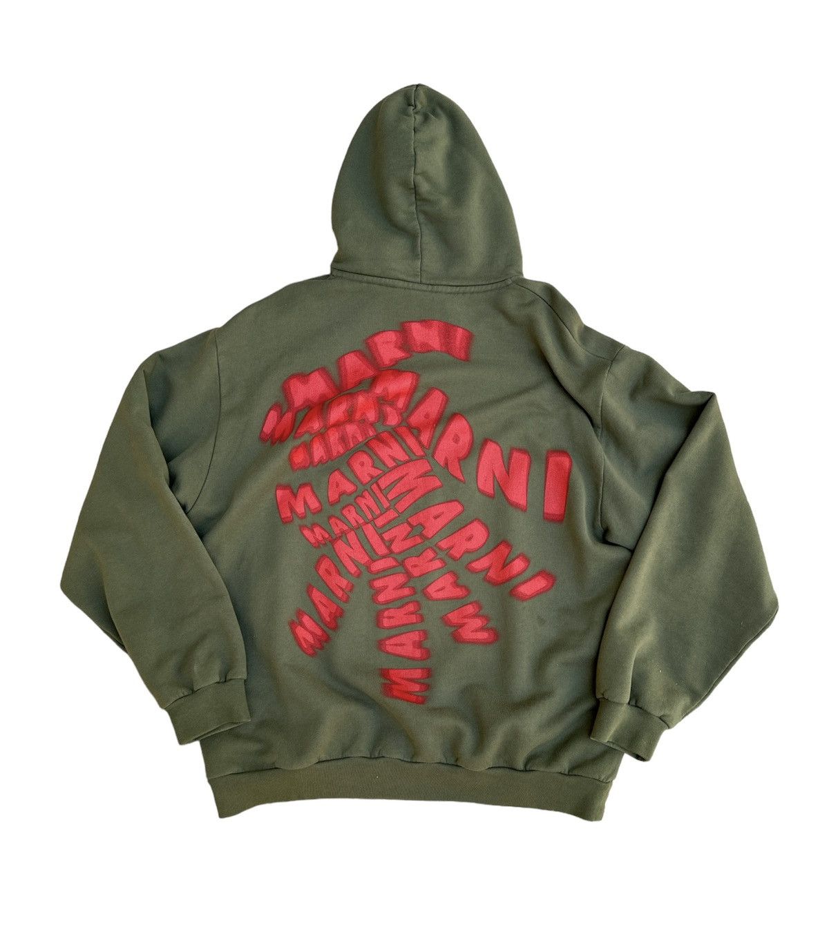 Marni Marni BLUR hoodie Size US XL / EU 56 / 4 - 1 Thumbnail