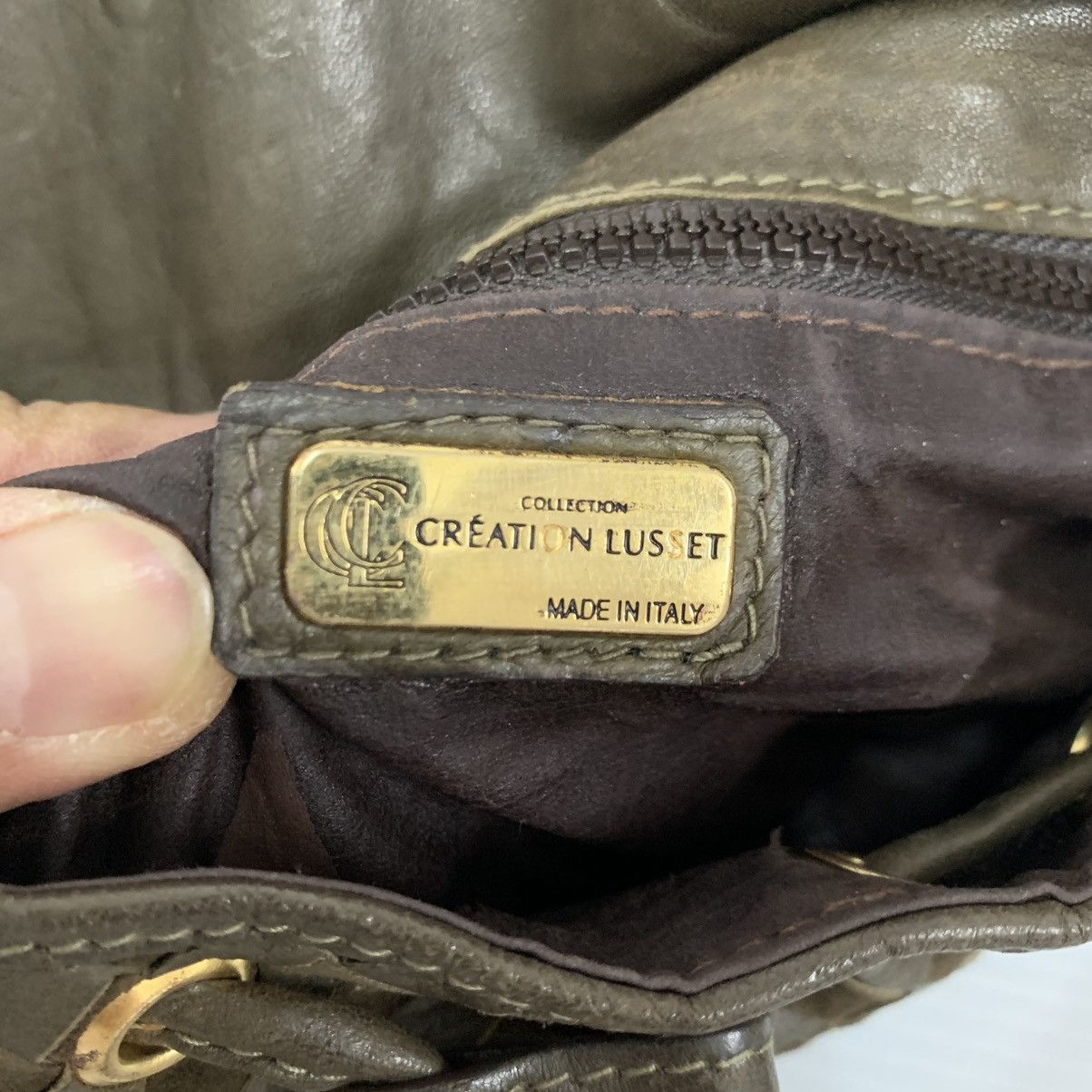 Vintage Creation Lusset Leather Slingbag Size ONE SIZE - 8 Thumbnail