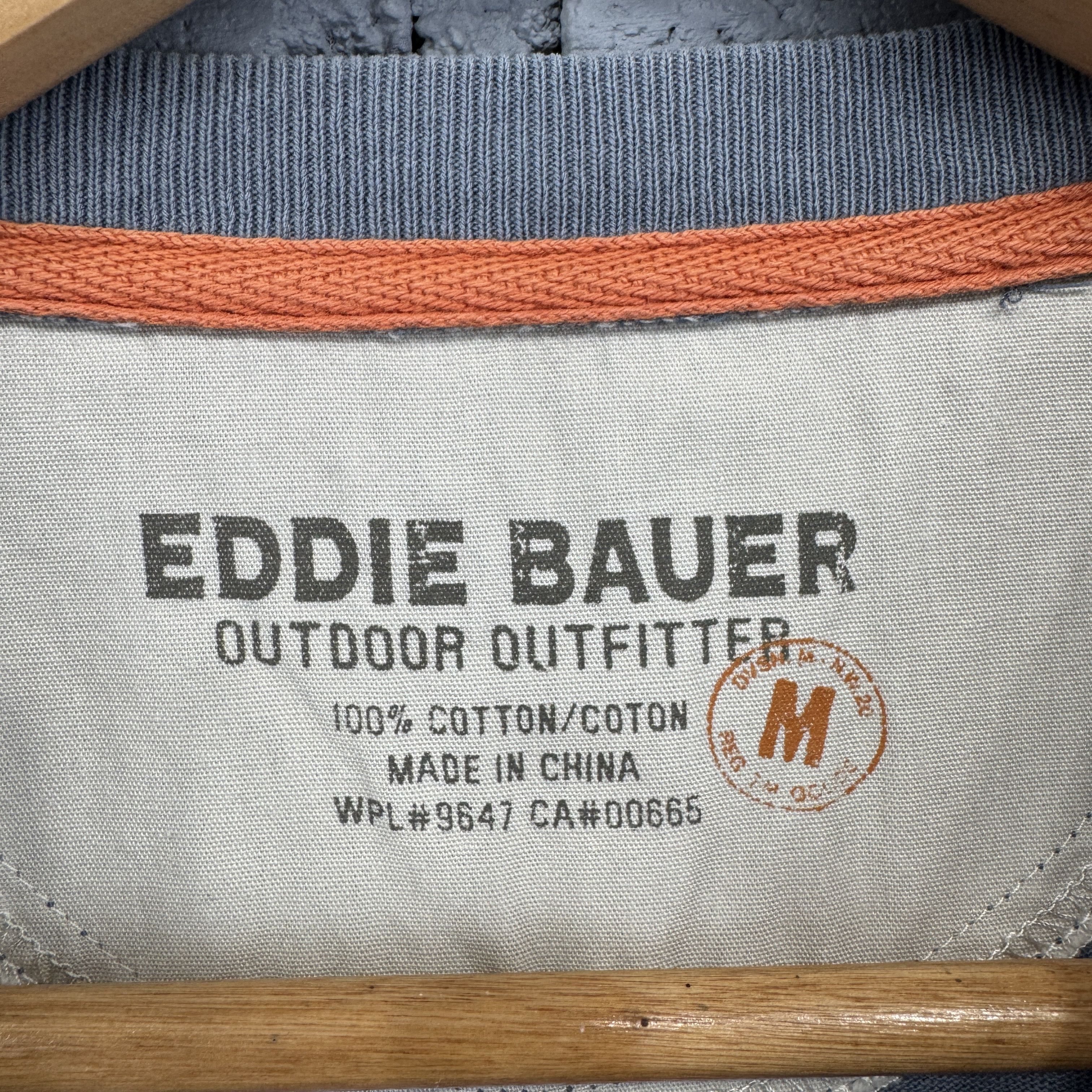 Eddie Bauer Eddie Bauer Outdoor Outfitter Camping Print Sunfaded Tshirt Size US M / EU 48-50 / 2 - 4 Thumbnail