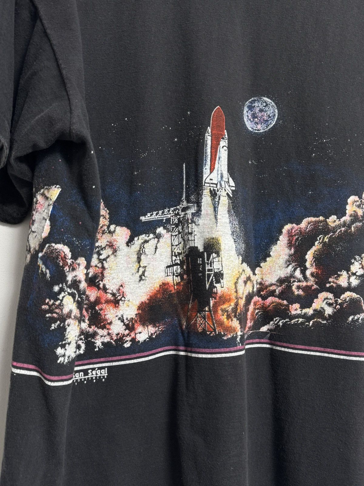 Other Vintage Florida NASA Kennedy Space Over Print Shirt Tee Rare Size US L / EU 52-54 / 3 - 12 Thumbnail