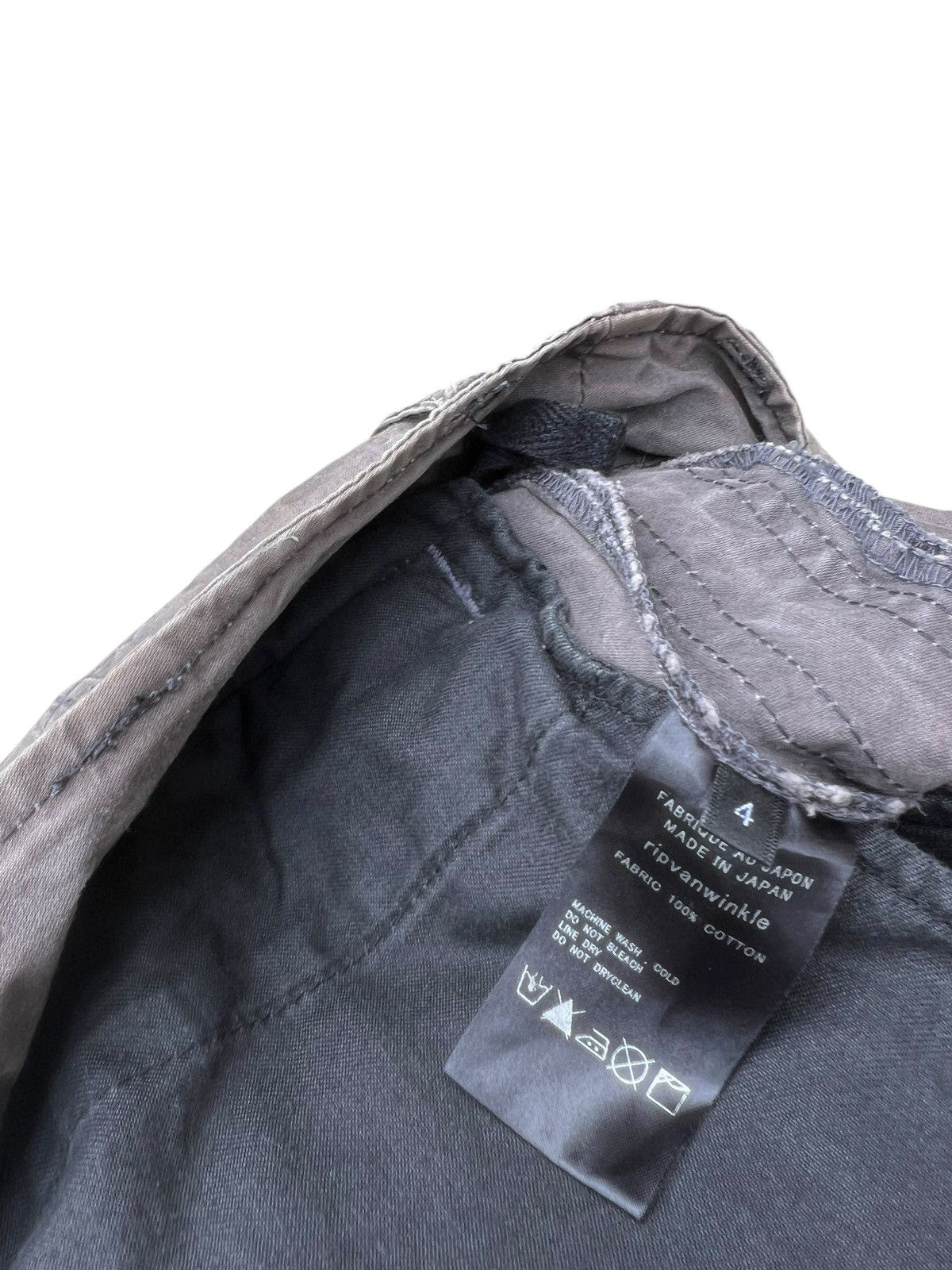 RIPVANWINKLE Ripvanwinkle Japan Faded Multi Pocket Tactical Trouser Pant Size US 31 - 23 Thumbnail