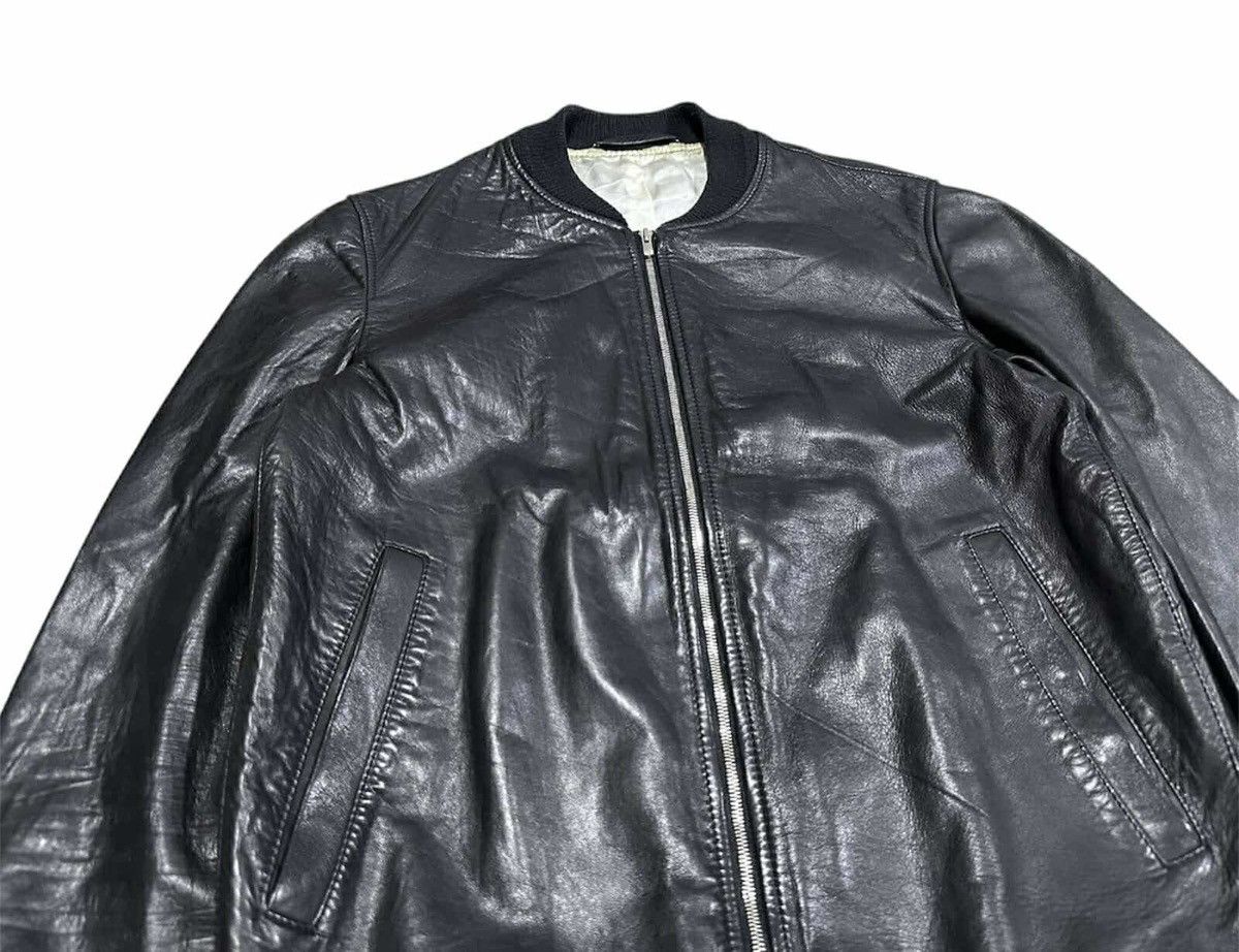 14th Addiction × Japanese Brand × KMRii 🔥Rare Y2K Archived Abahouse Sheepskin Leather Bomber Jacket Size US M / EU 48-50 / 2 - 3 Thumbnail