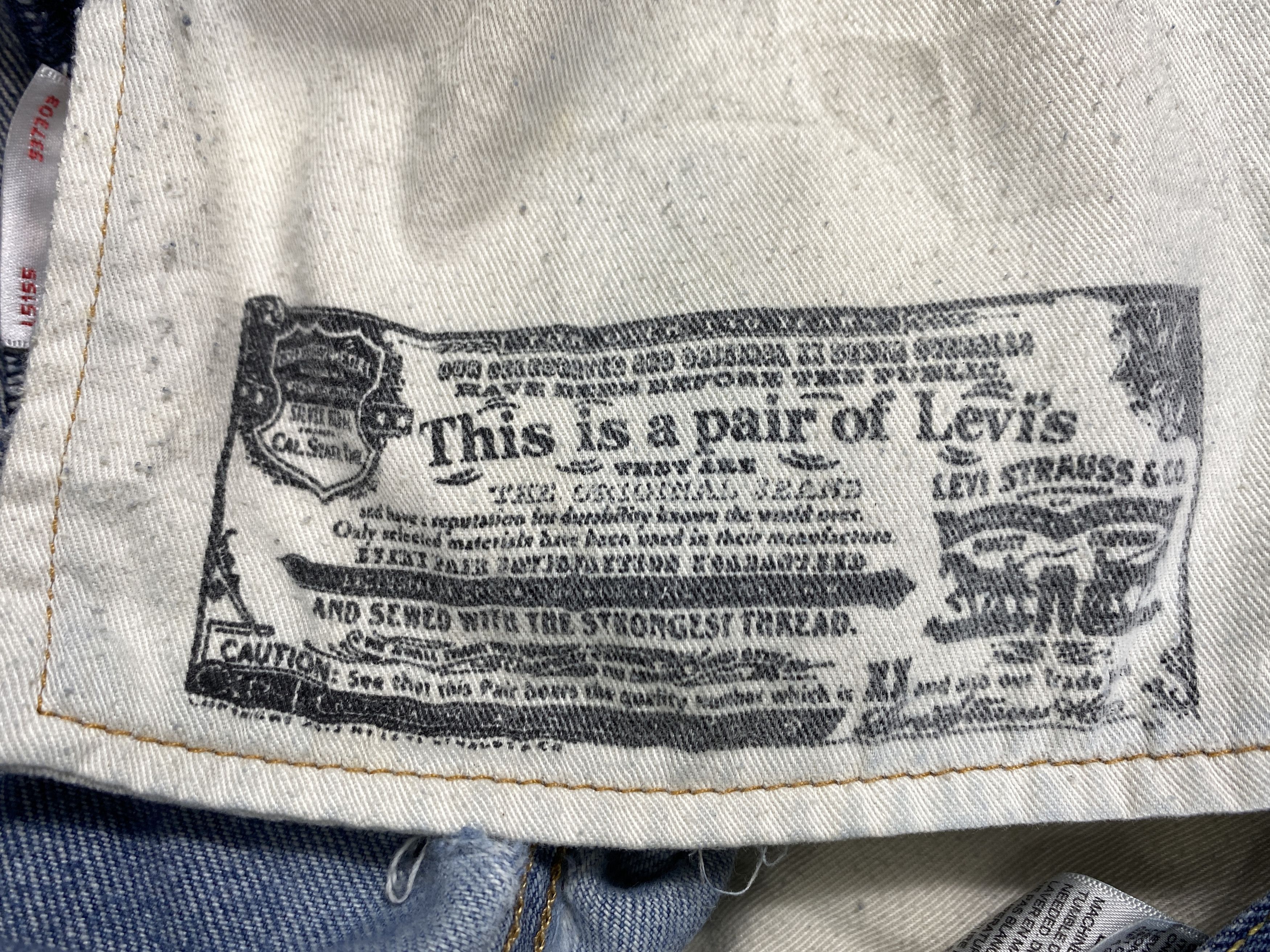 Levi's Dirty Blue Vintage Levi's 501 Jeans 38x32 Denim -JN1589 Size US 38 / EU 54 - 13 Thumbnail