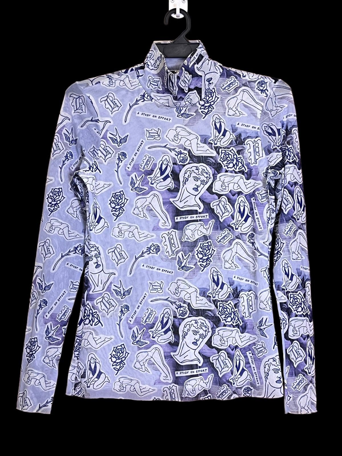 Baum und Pferdgarten BAUM UND PFERDGARTEN FULLPRINT TURTLENECK L/S SHIRT Size L / US 10 / IT 46 - 1 Thumbnail