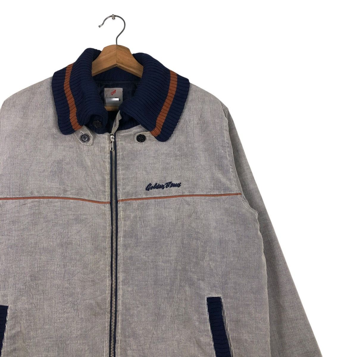 Japanese Brand 🔥VINTAGE HICKORY BOMBER JACKET GOLDEN BREED SURF & SPORTS Size US M / EU 48-50 / 2 - 6 Thumbnail