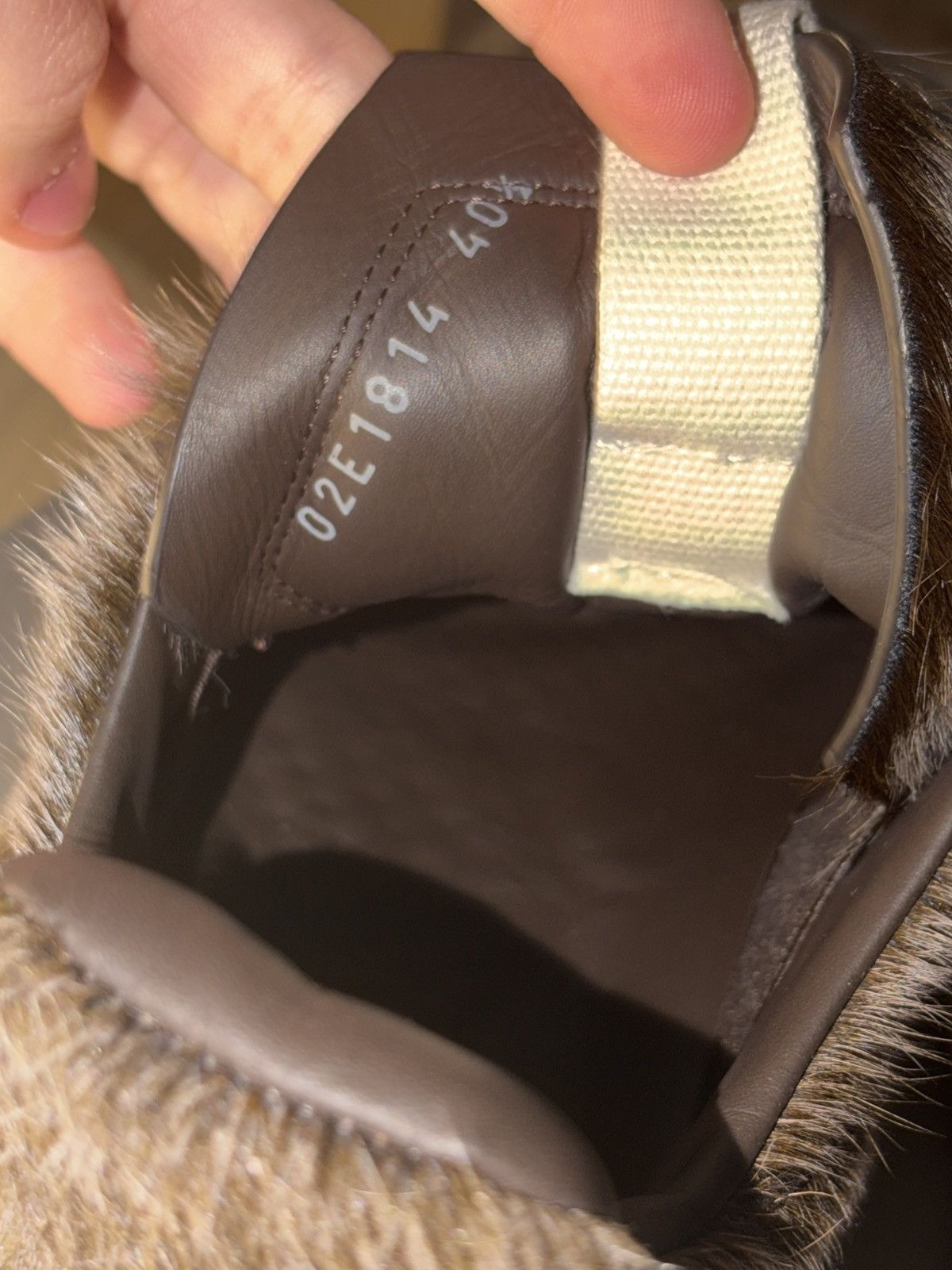 Rick Owens Rick Owens Runner Pony Hair SS26 Size US 7.5 / EU 40-41 - 7 Thumbnail