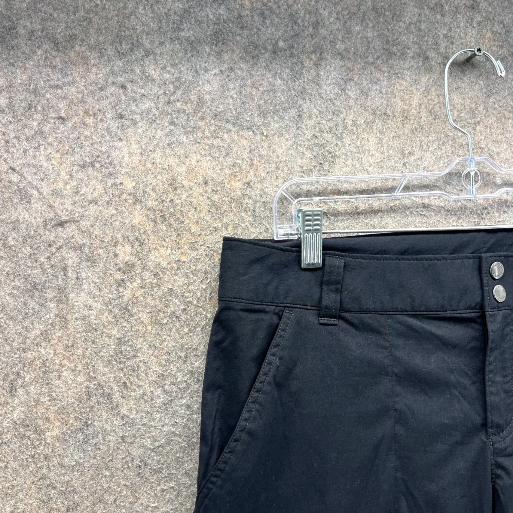 Vintage Columbia Pants Womens 14 Black Flat Front Trouser Saturday Trail Outdoors Nylon Pants Mens? Size 36" / US 14 / IT 50 - 6 Thumbnail