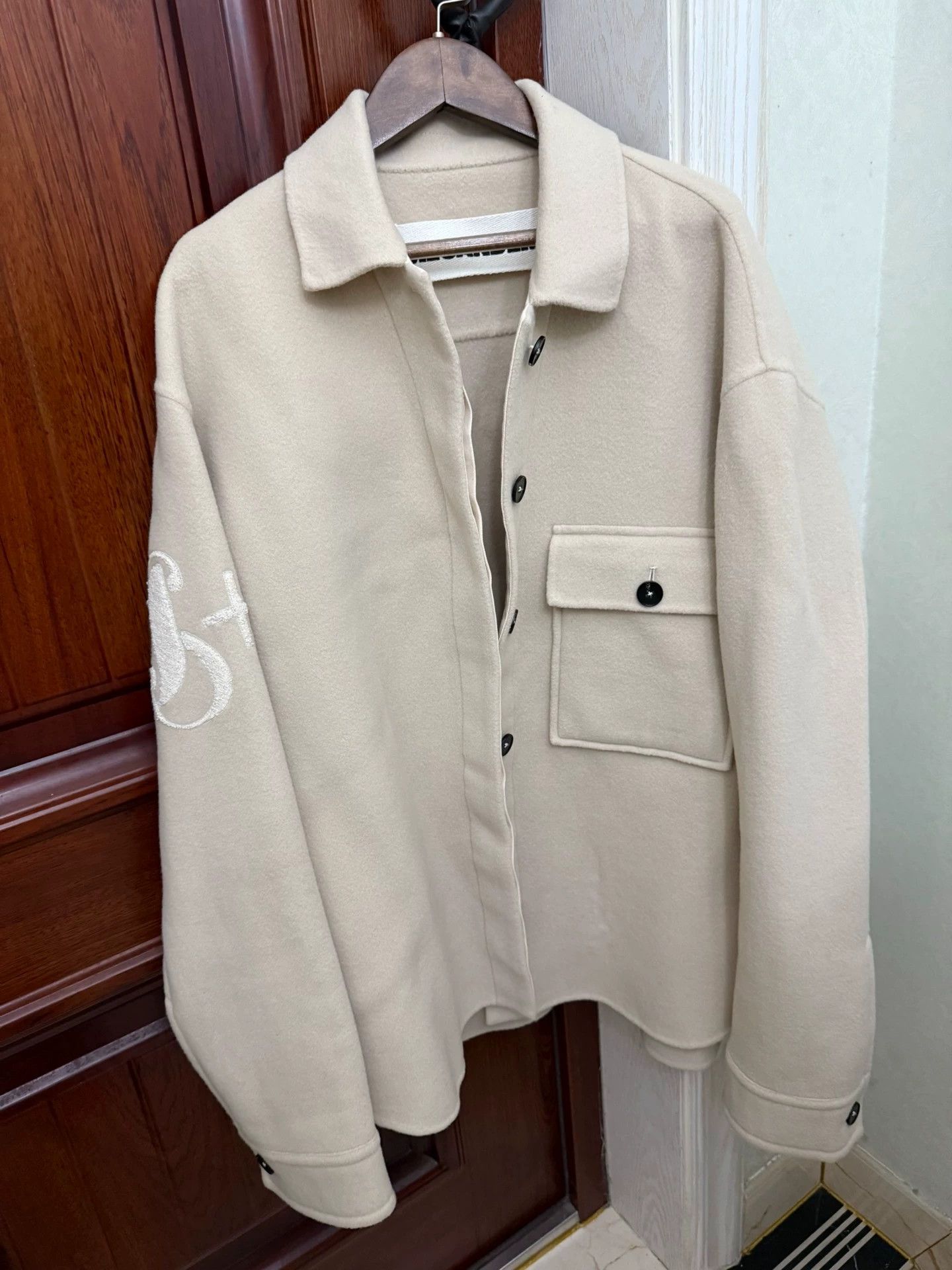 Jil Sander Jil Sander wool short coat oversize 38 Jap unisex Size S / US 4 / IT 40 - 2 Thumbnail