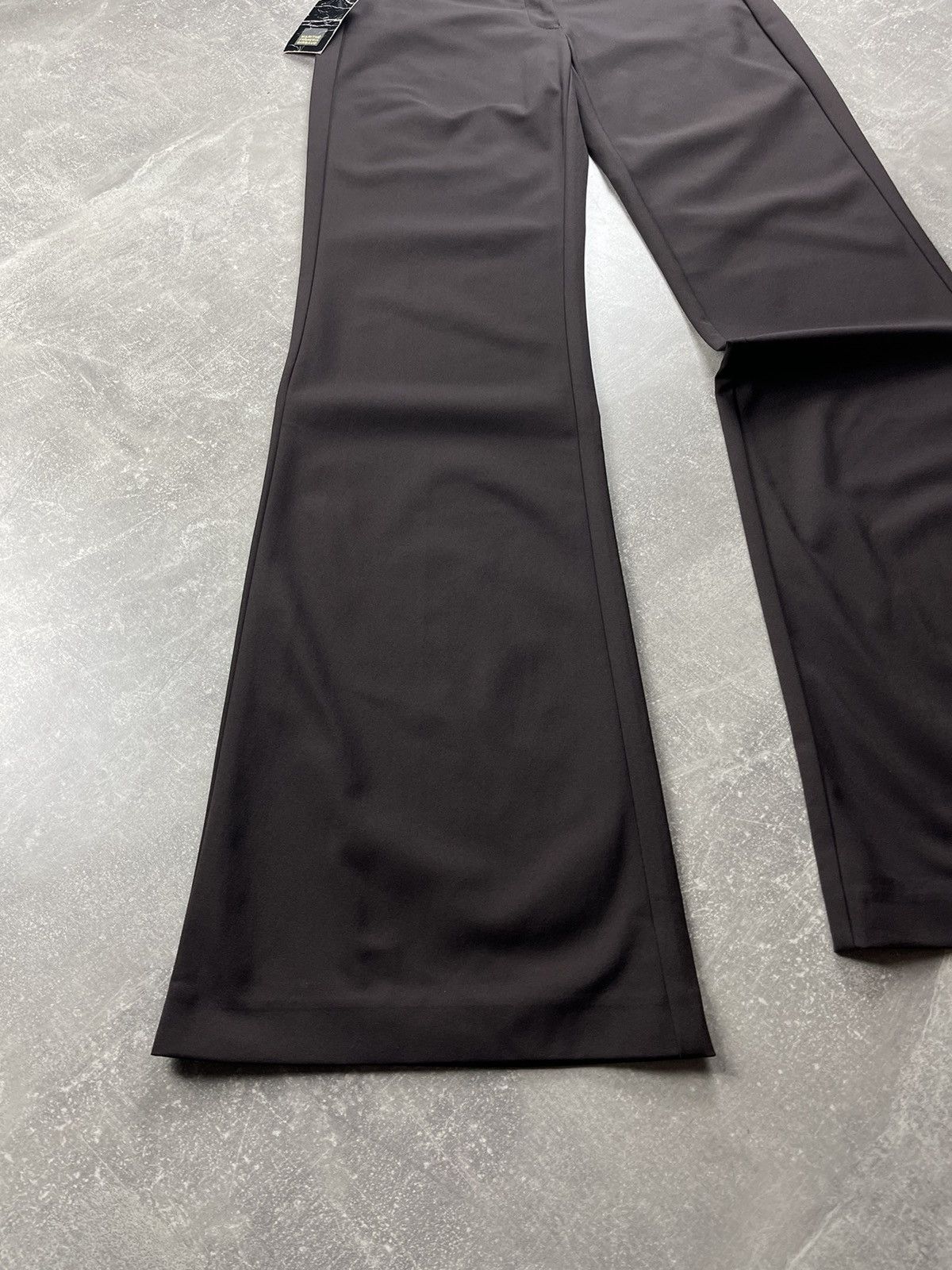 Marithe + Francois Girbaud Marithé François Girbaud VNTG Brown Flared Tailored Pants Size 32" / US 10 / IT 46 - 4 Thumbnail