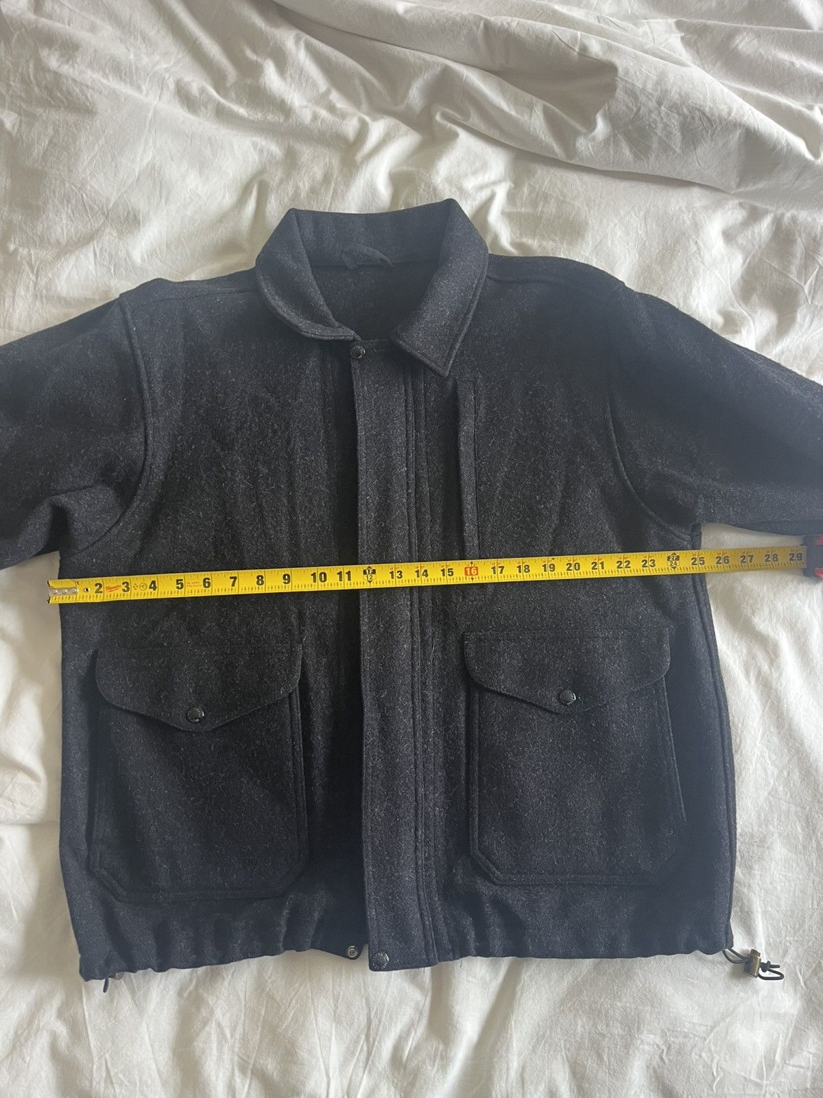 Filson MiUSA Filson Black Wool Jacket size XL Size US XL / EU 56 / 4 - 5 Thumbnail