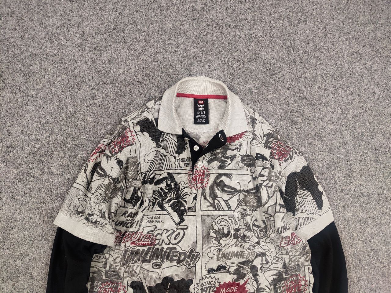 Ecko Unltd. Vintage Ecko Unltd Y2K Style All Logo Long sleeve Sweatshirt Size US S / EU 44-46 / 1 - 4 Thumbnail